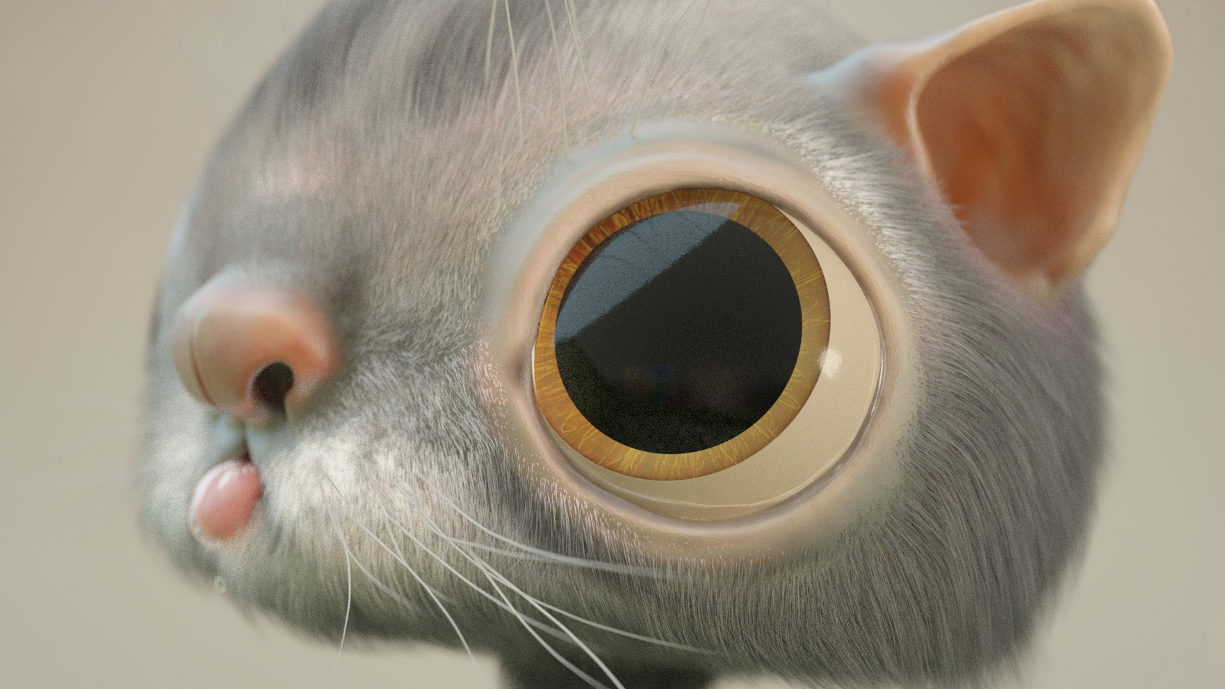 Light and Shadow Linking are perfect for developing the look of your images like Manu Järvinen’s cat model (CC0)