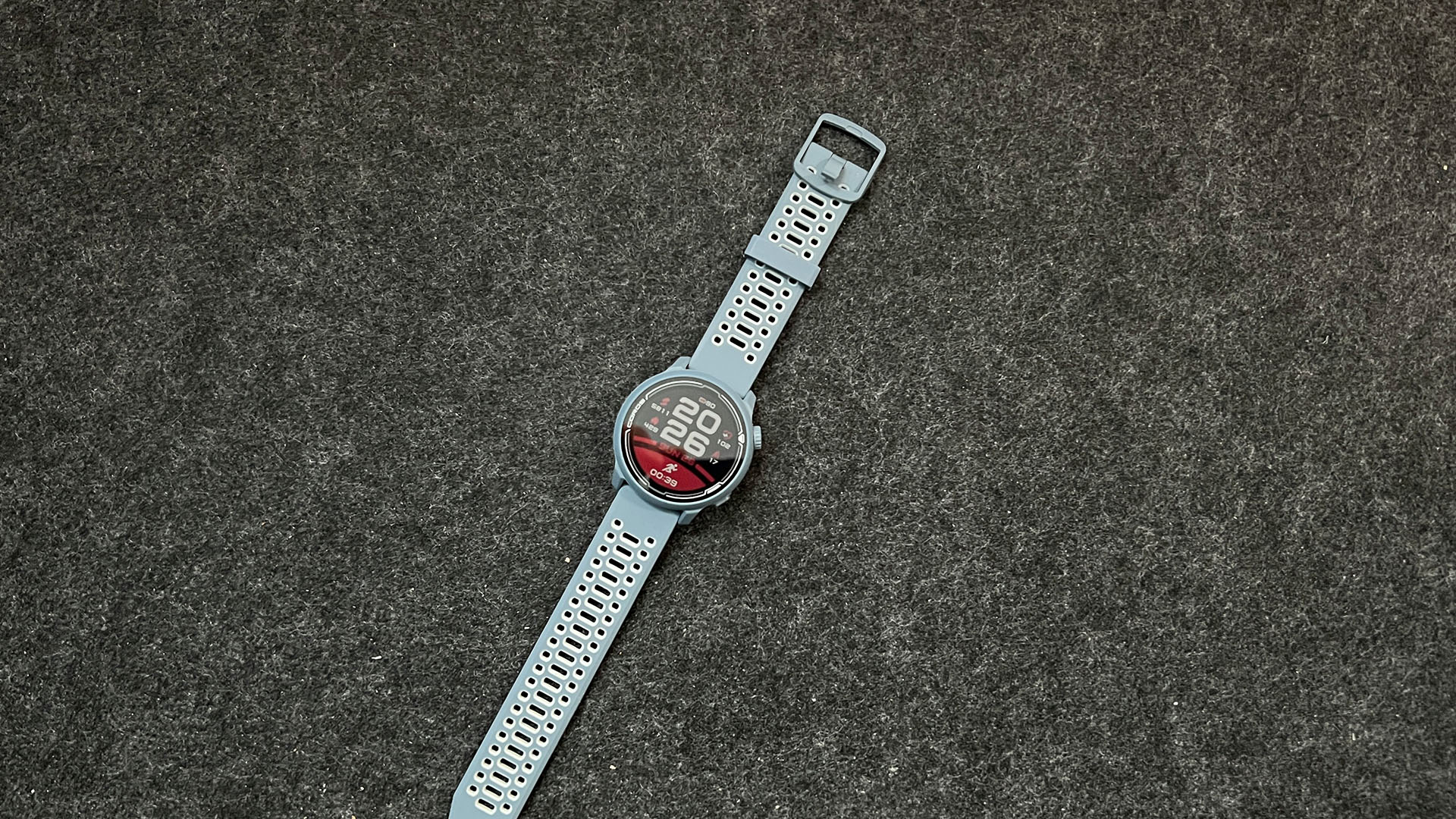 Coros Pace 2 running watch being tested by Live Science contributor Lloyd Coombes