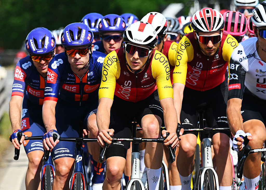 Picnic-PostNl and Cofidis during the Giro d&#039;Italia