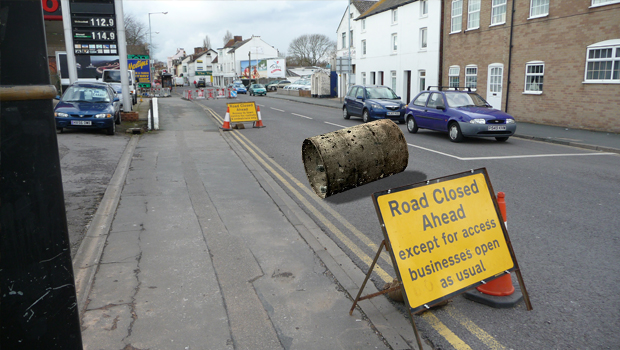 Road leveller