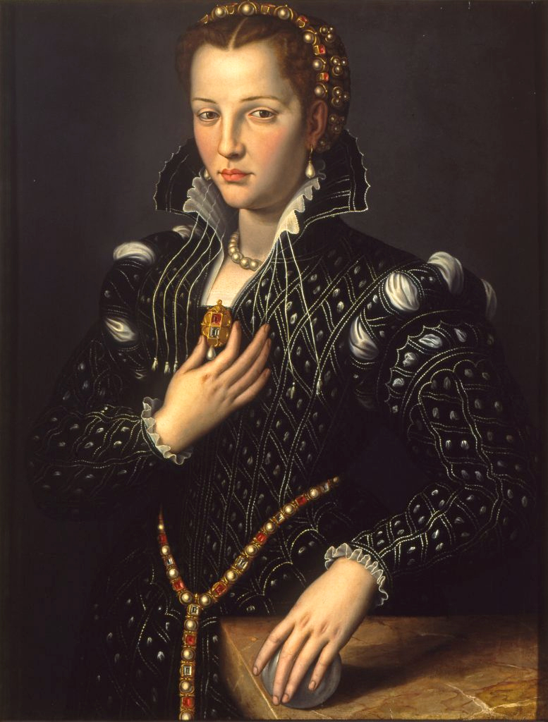 Alessandro Allori Lucrezia de' Medici perfume necklace trend