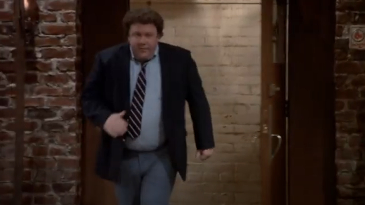 George Wendt on Cheers