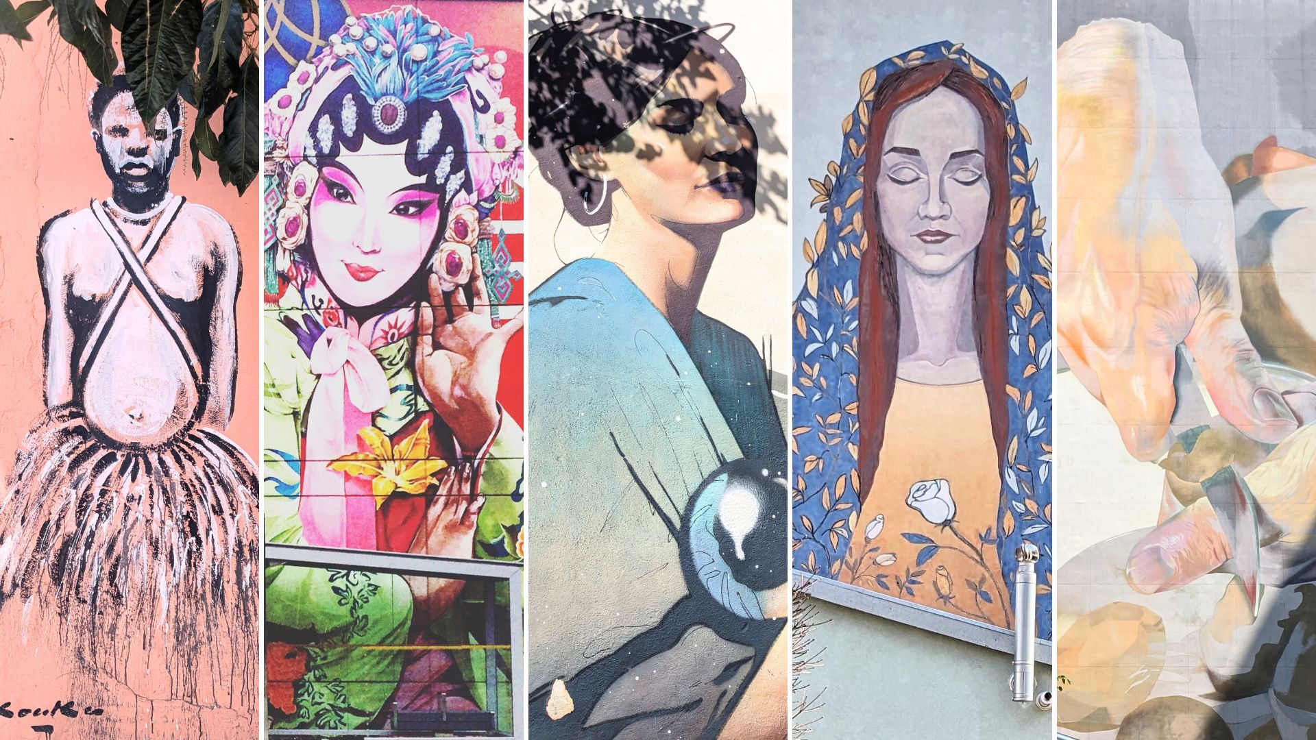 street art montage