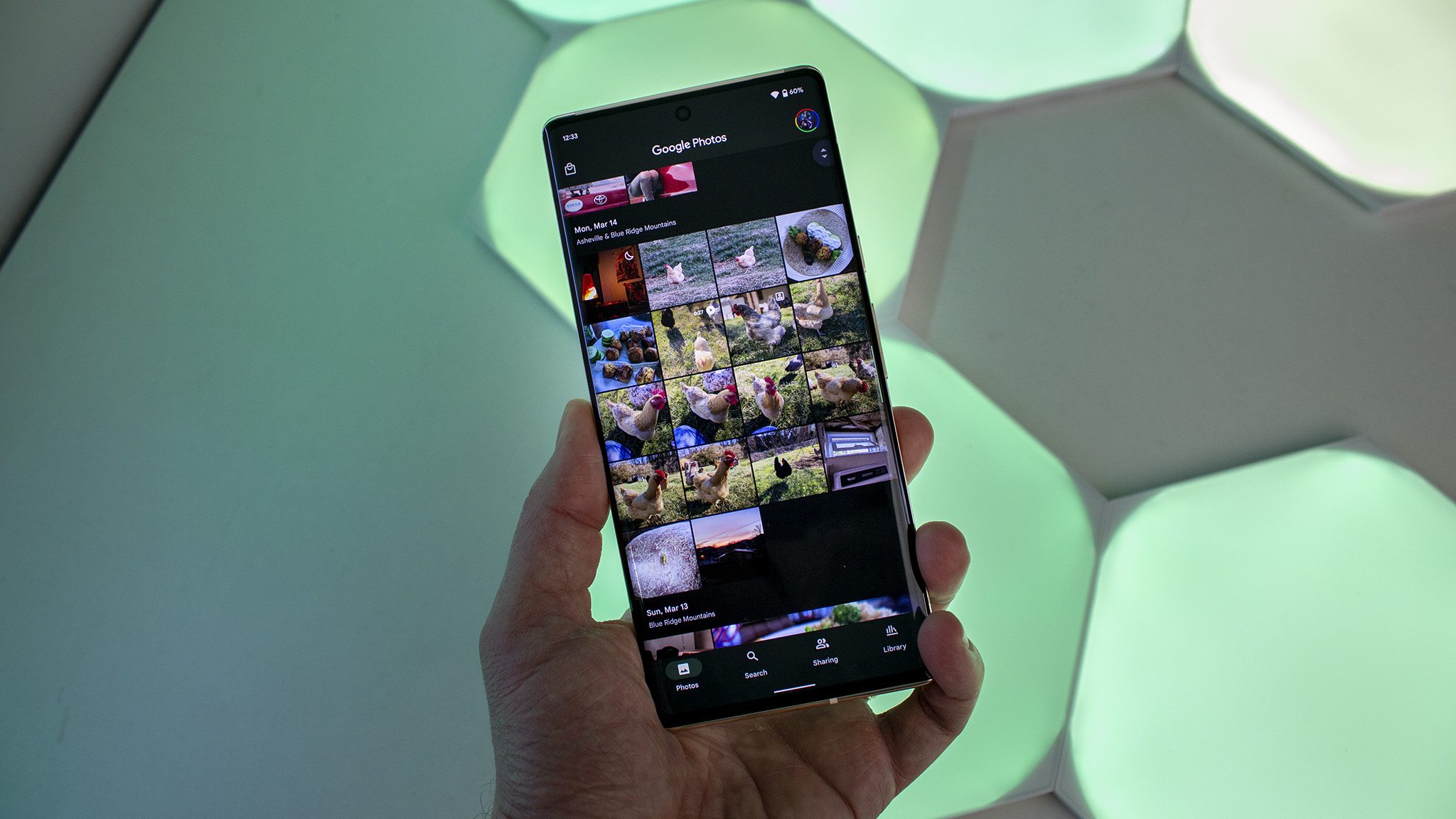 Google Photos on a Pixel 6 Pro