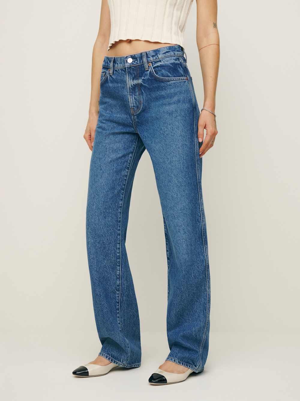 Val 90s Mid Rise Straight Jeans