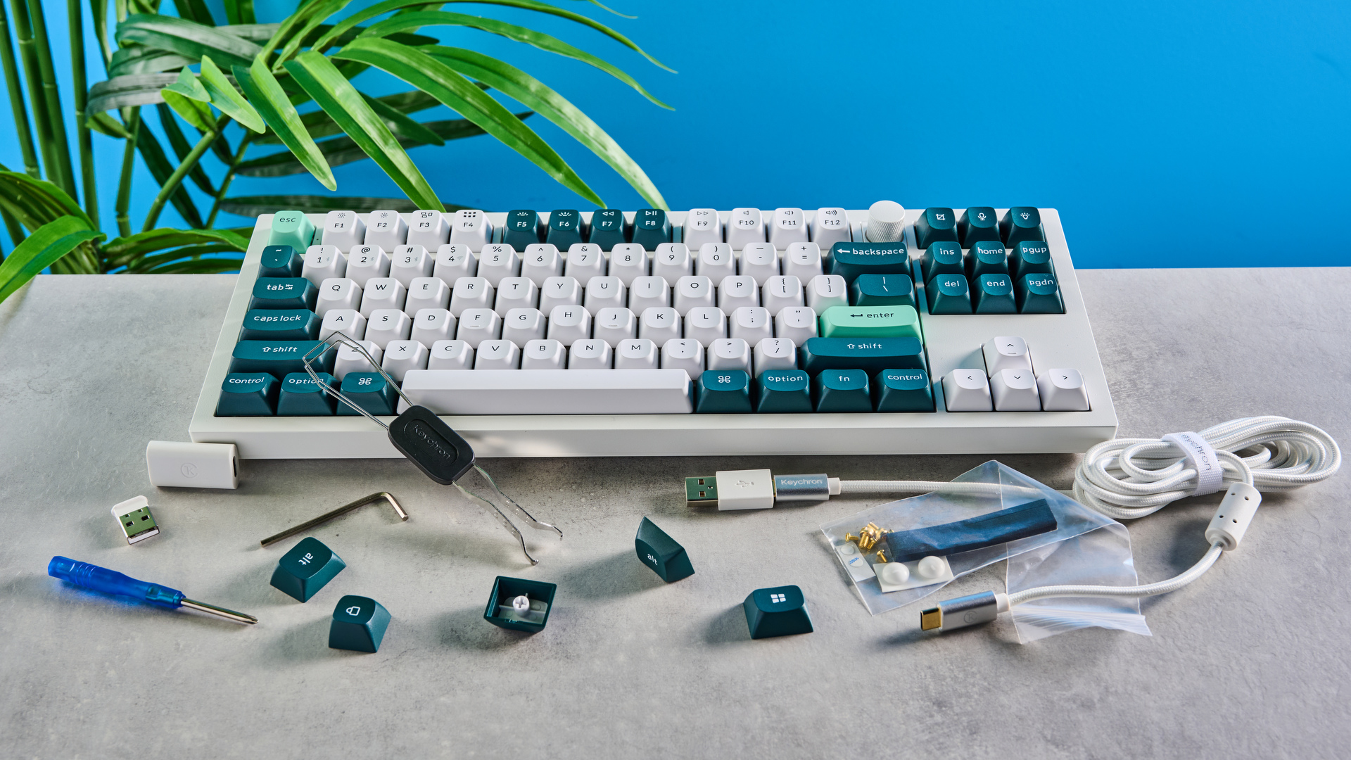 A Keychron Q3 HE magnetic keyboard