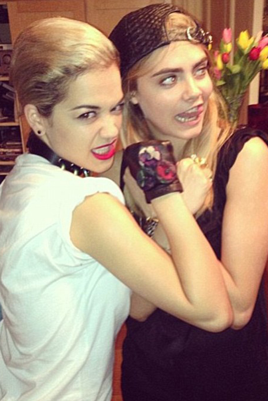 Rita Ora And Cara Delevingne