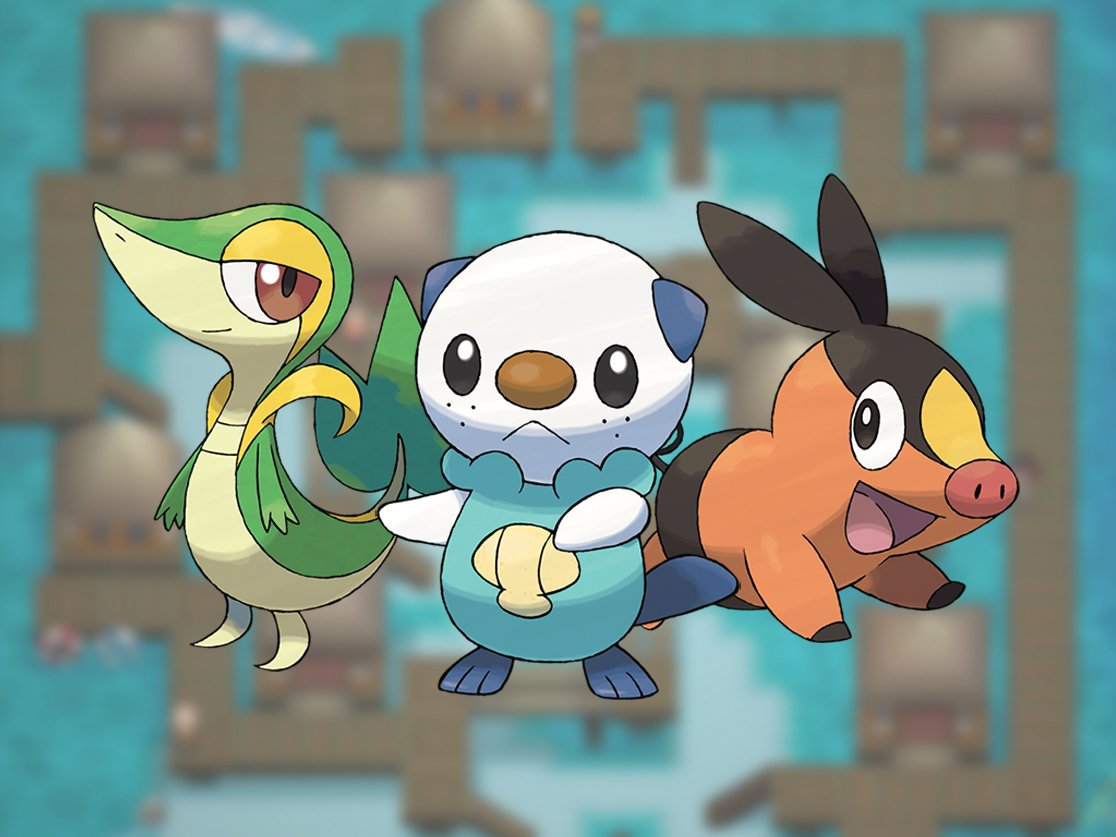 Pokémon Gen 5 Starters