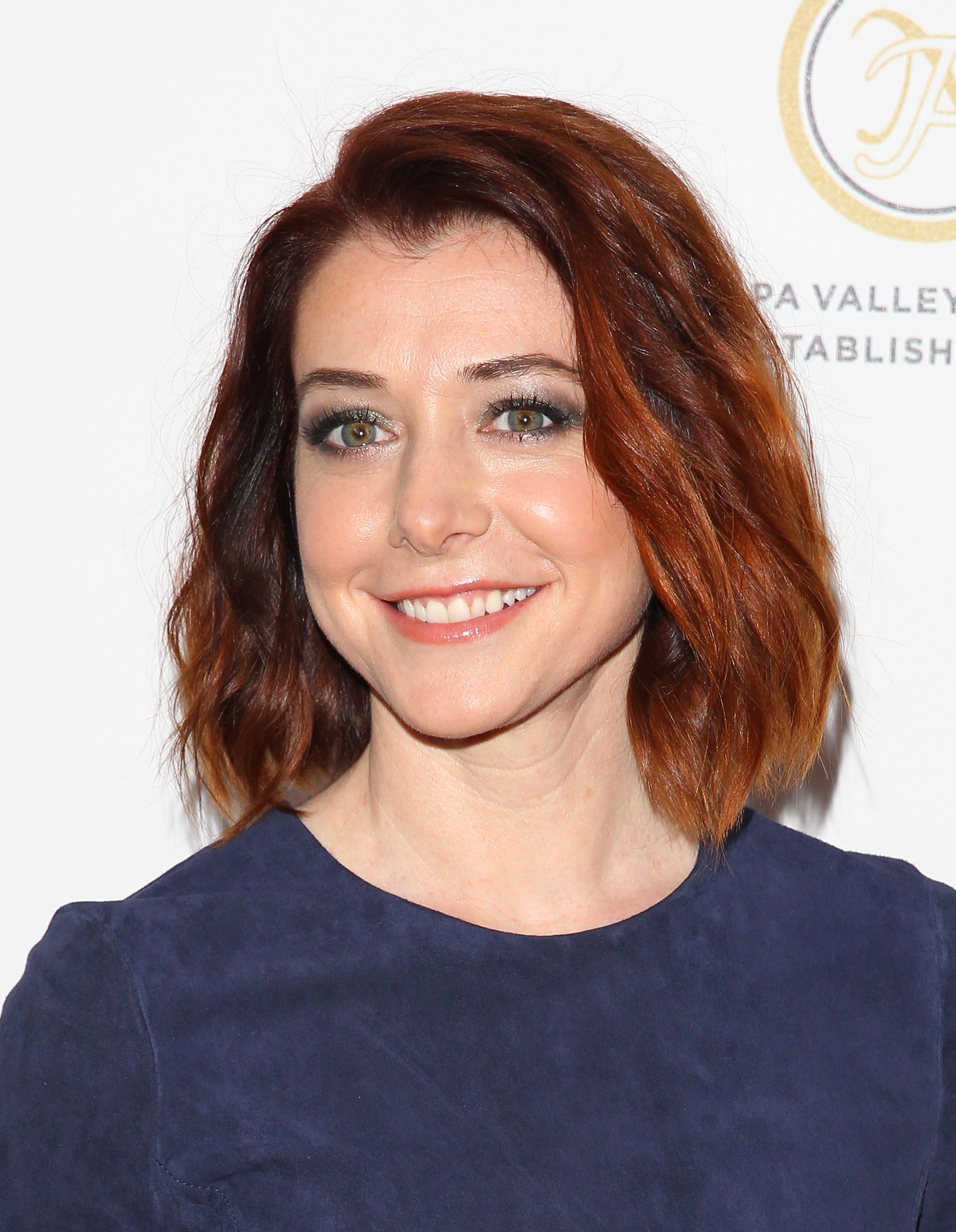 auburn hair alyson hannigan