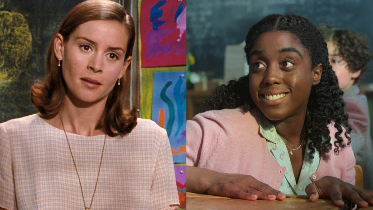 Miss Honey in 1996 Matilda and 2022 Matilda the Musical