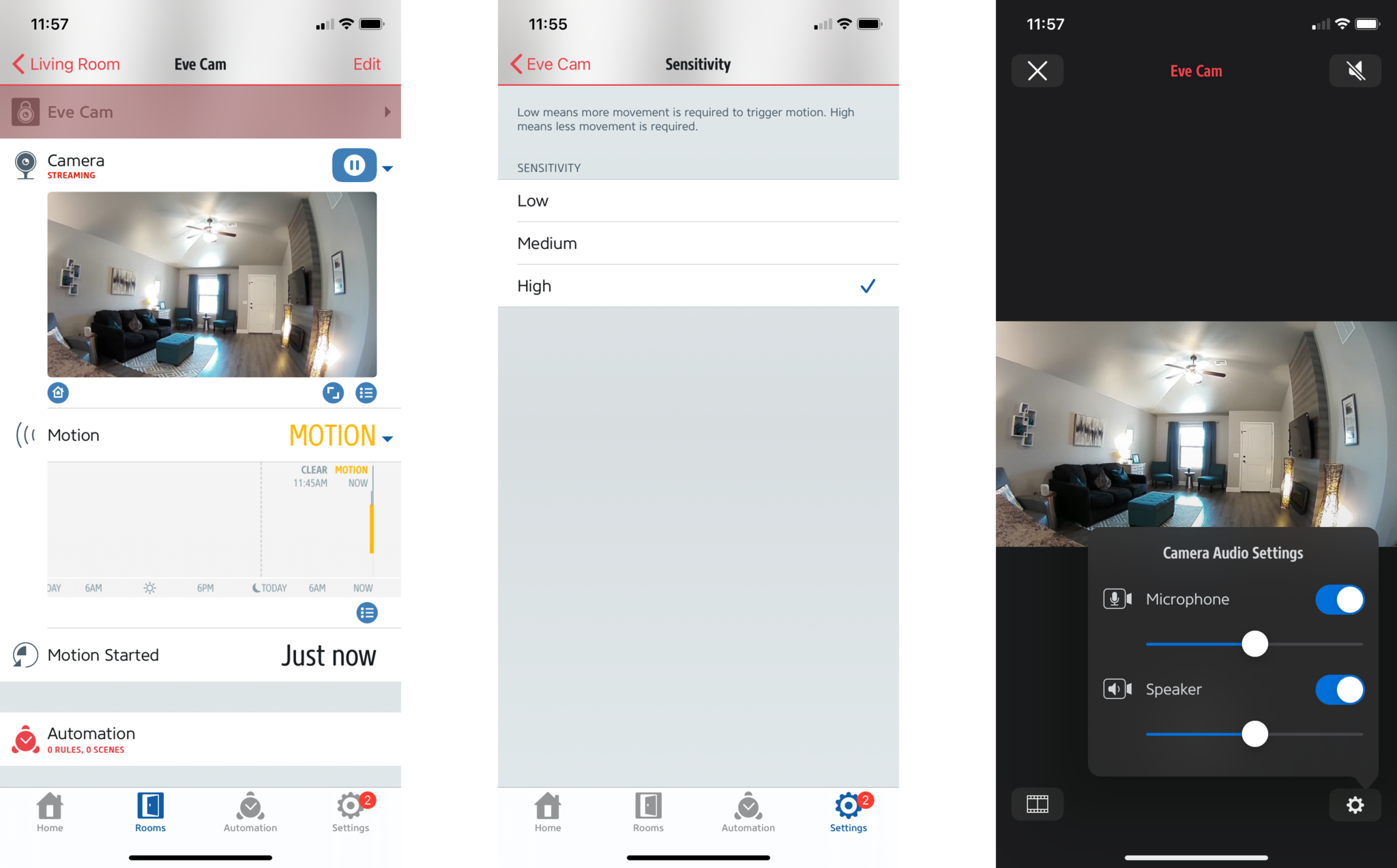 Eve Cam Review Eve For Homekit App