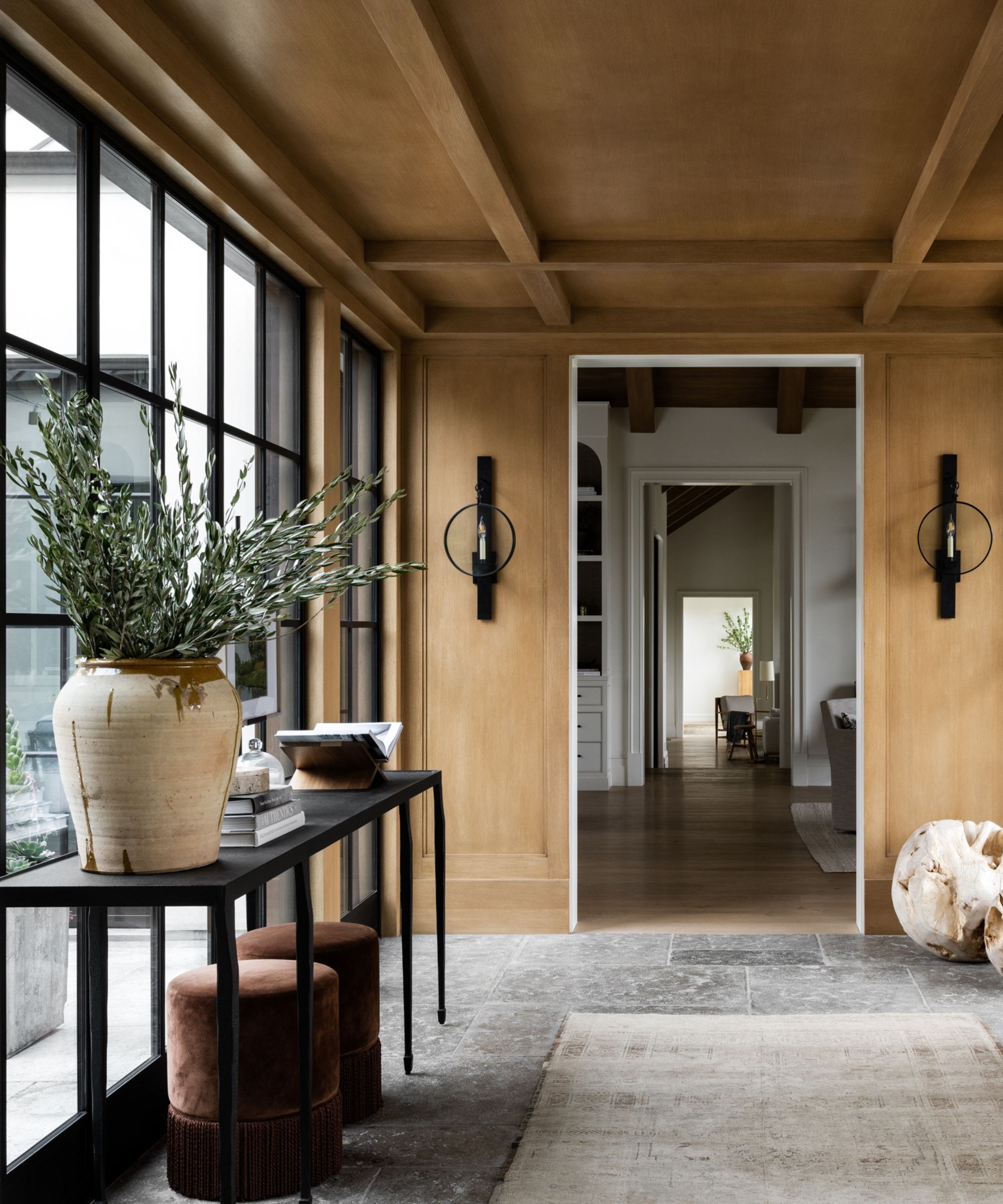 Entryway designed by Shea McGee