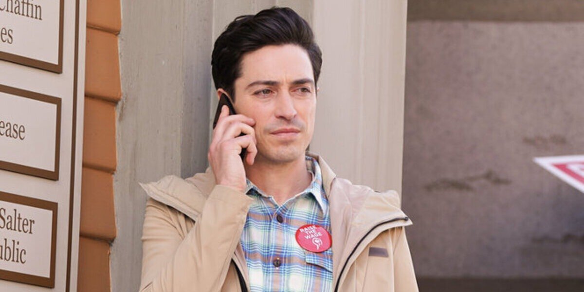 Ben Feldman as Jonah Simms in Superstore.