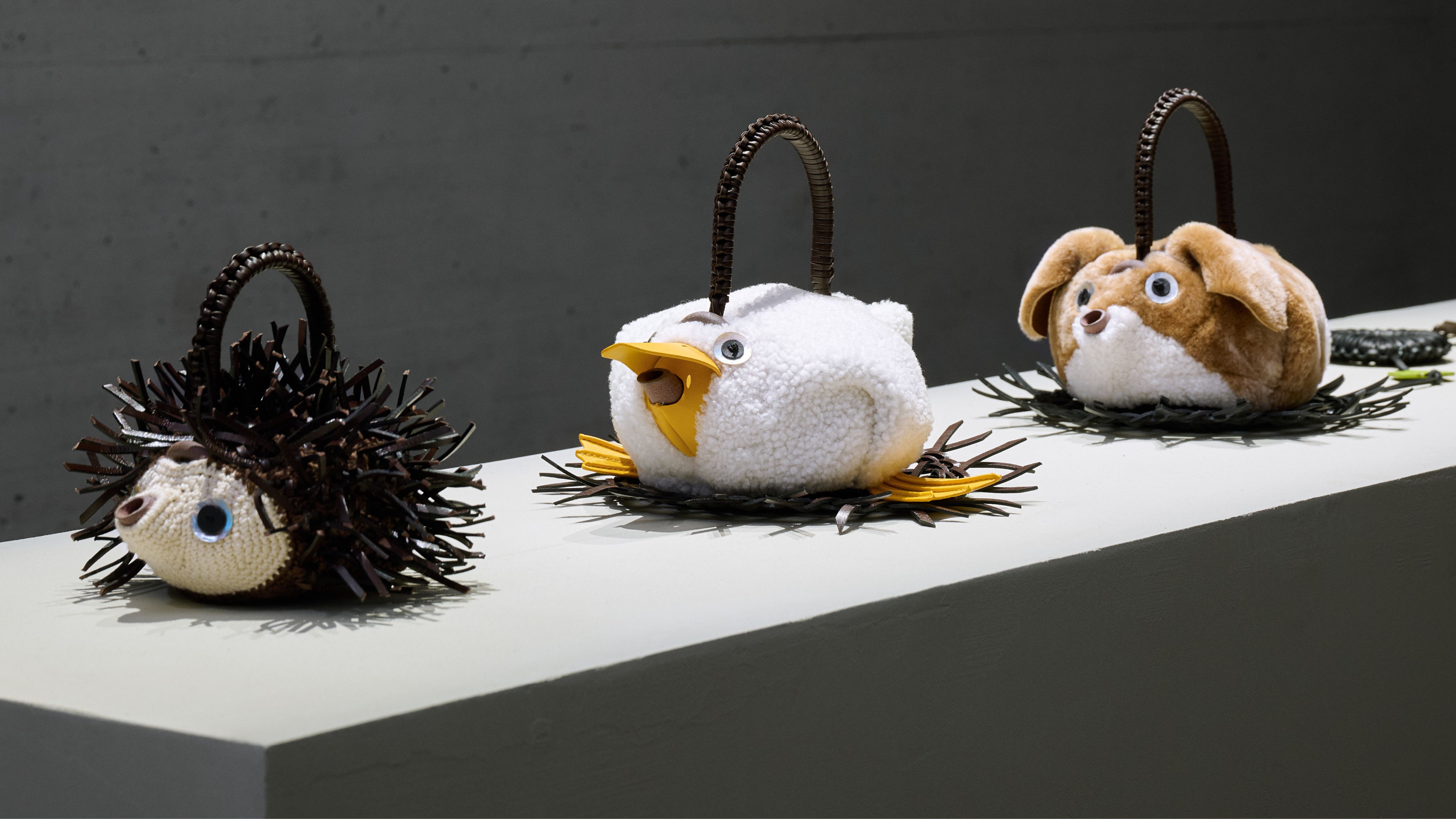 LOEWE-comissioned, animal-motif teapots at Milan Design Week 2025