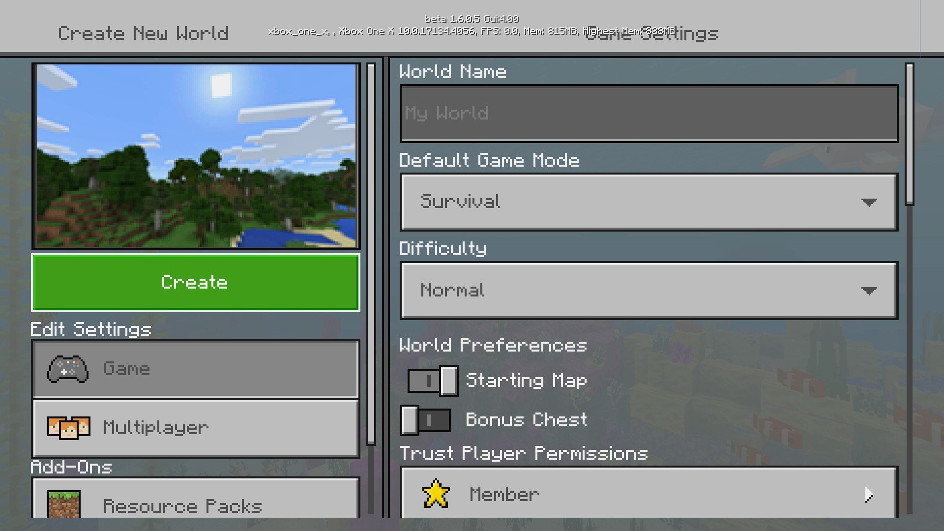 Minecraft Cross Play Setup