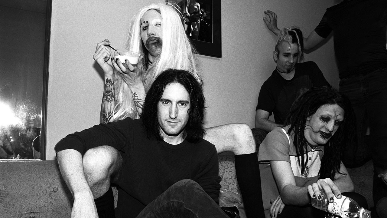 Marilyn Manson and Nine Inch Nails frontman Trent Reznor in happier times