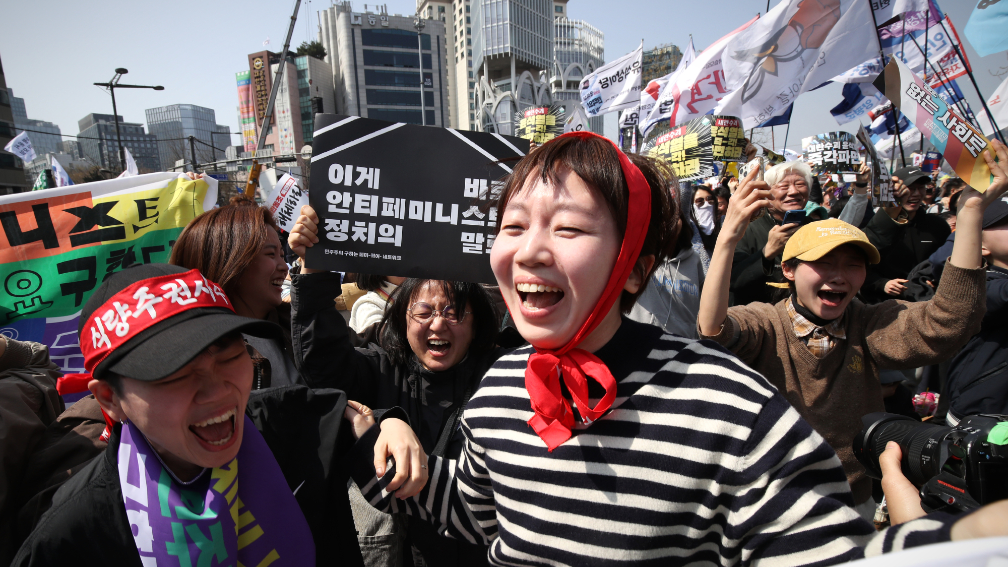 Opponents of South Korea's impeached president, Yoon Suk Yeol, celebrated his removal from office