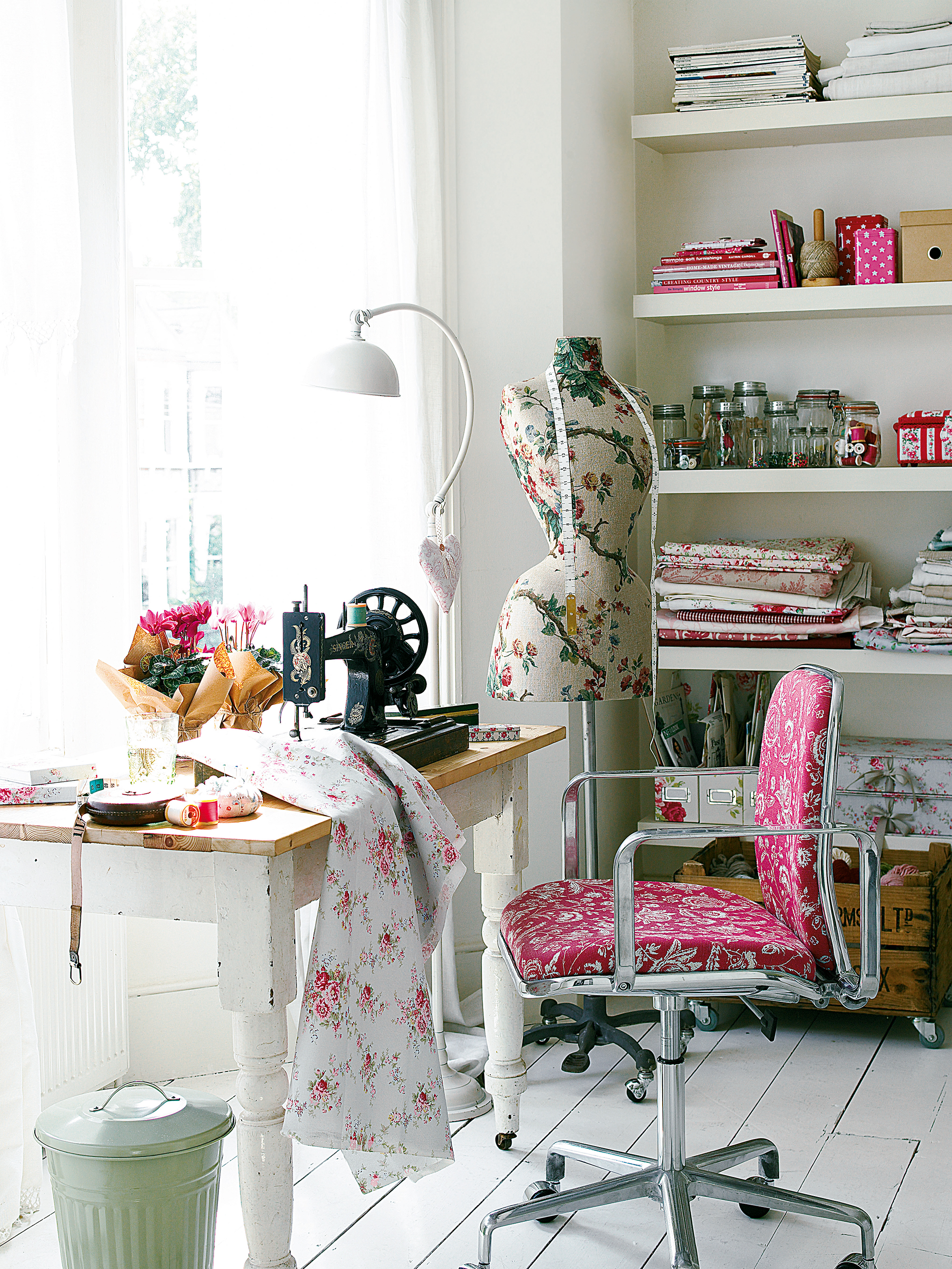 Sewing room