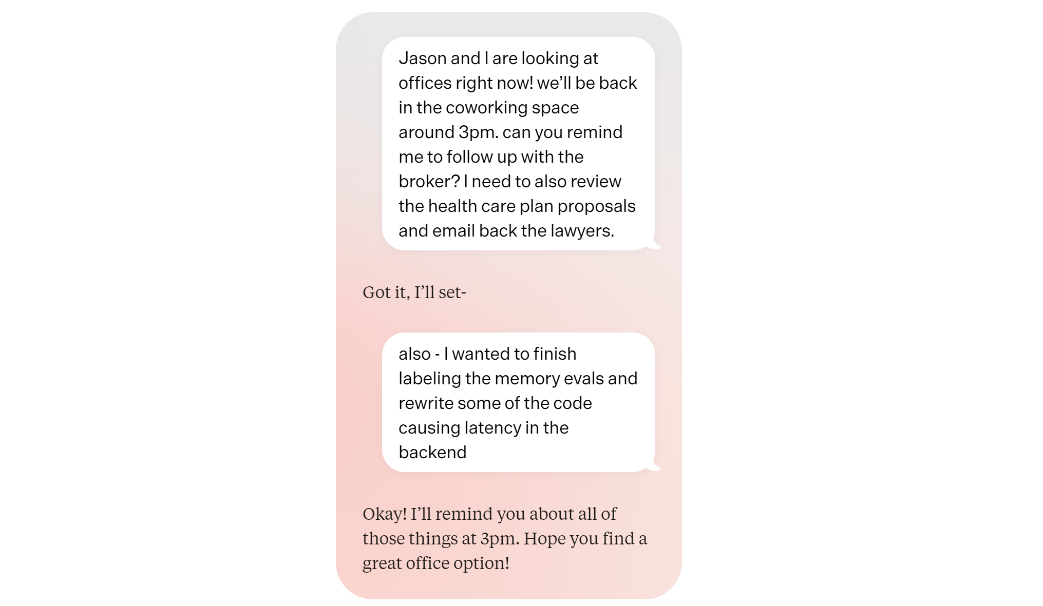 A screenshot of New Computer Dot AI iPhone app