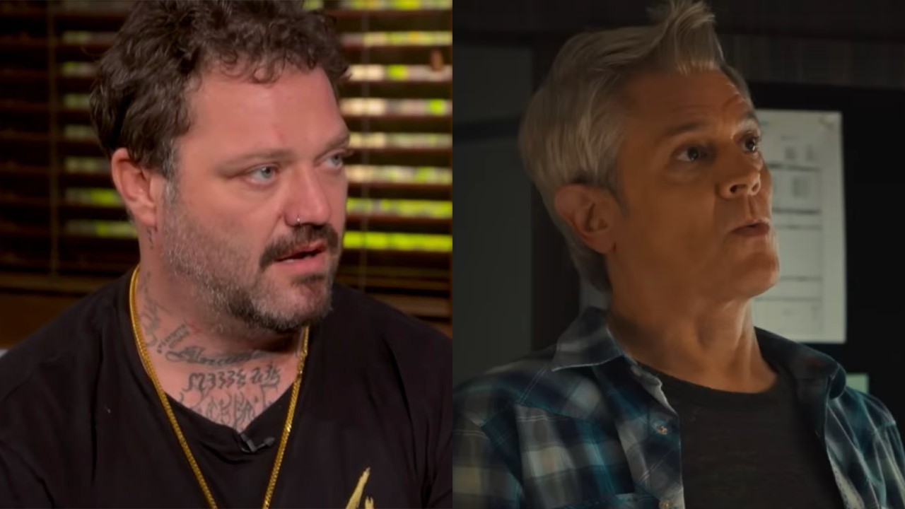 Bam Margera and Johnny Knoxville