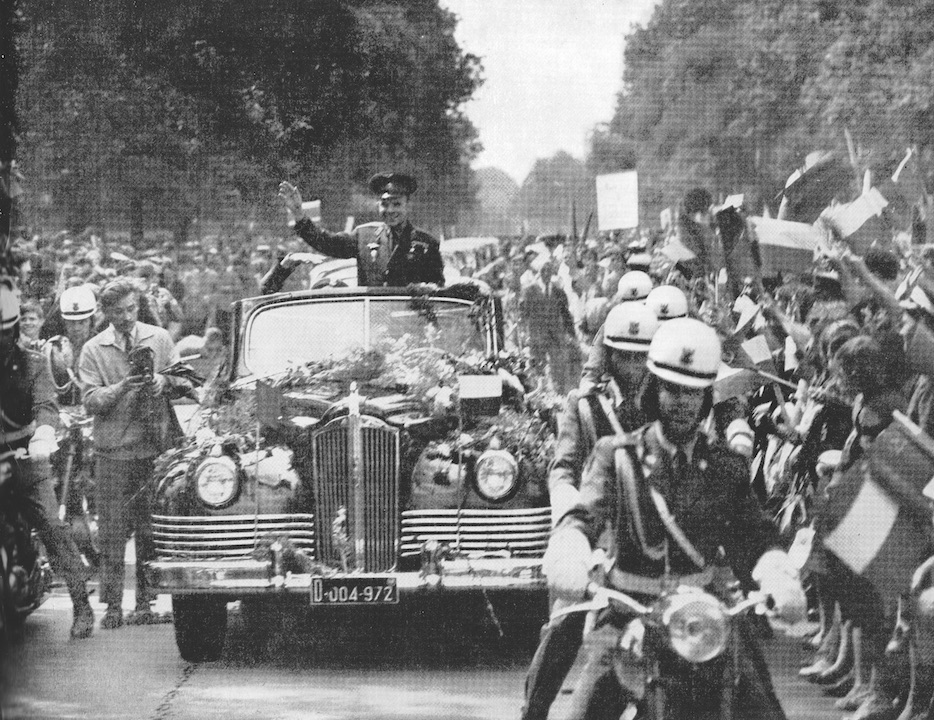 Yuri Gagarin, first man in space
