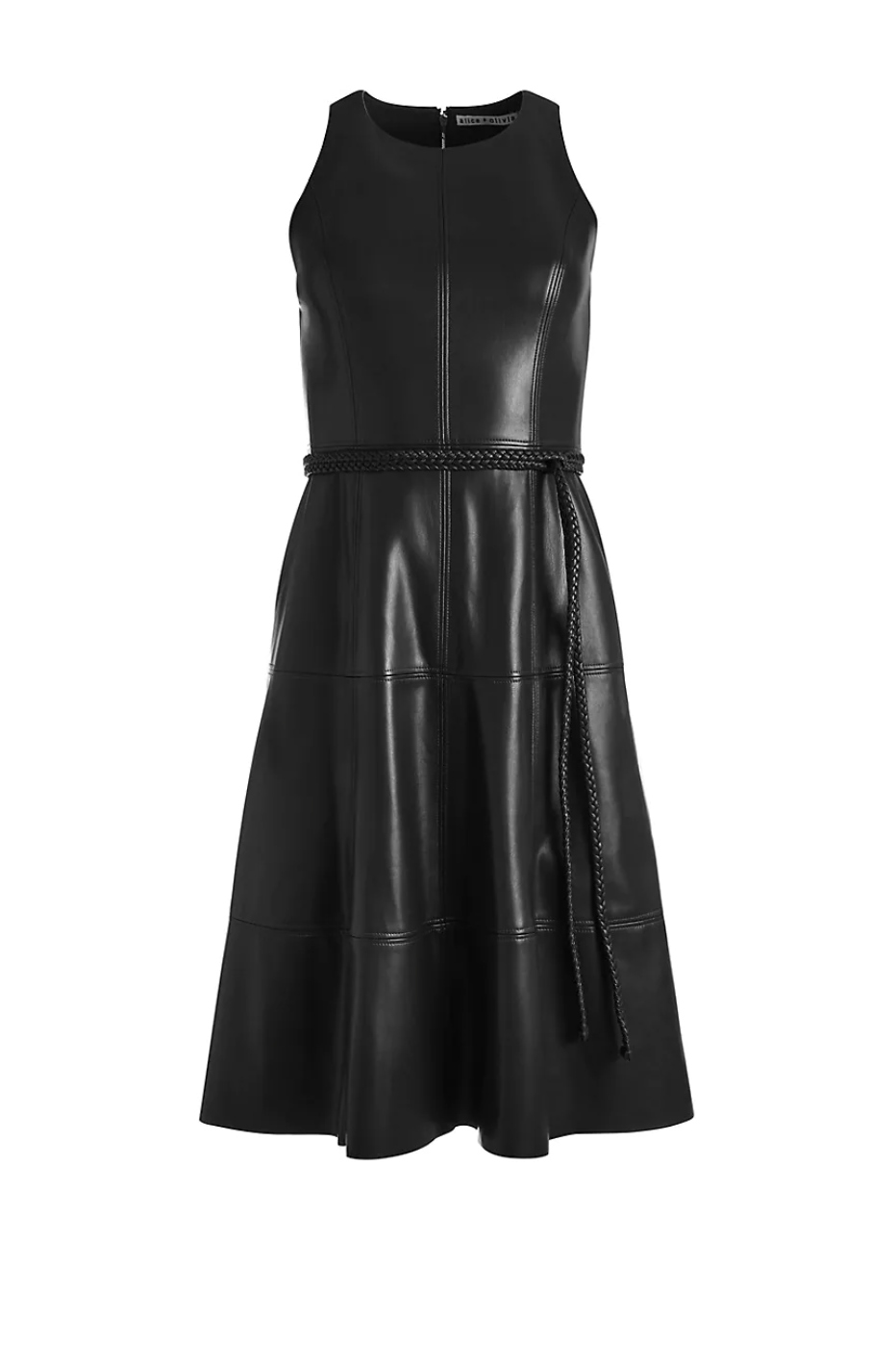 Leather dress