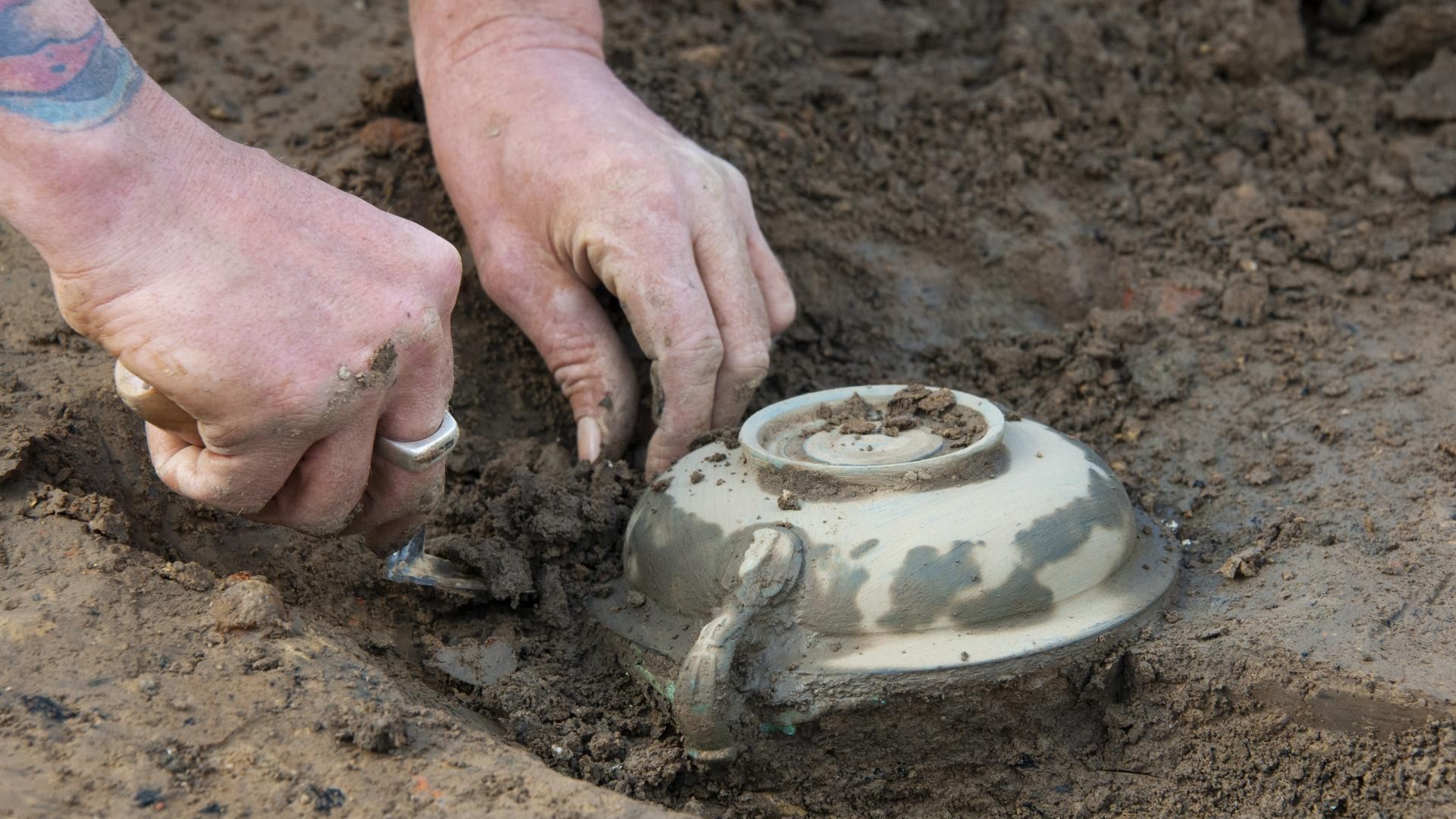 Hundreds of Roman artifacts have been unearthed at the site, from everyday objects to items that are thought to have been involved in religious ceremonies.