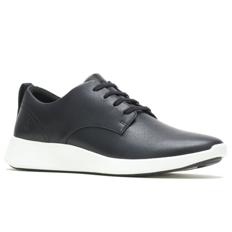 black and white lace up shoe