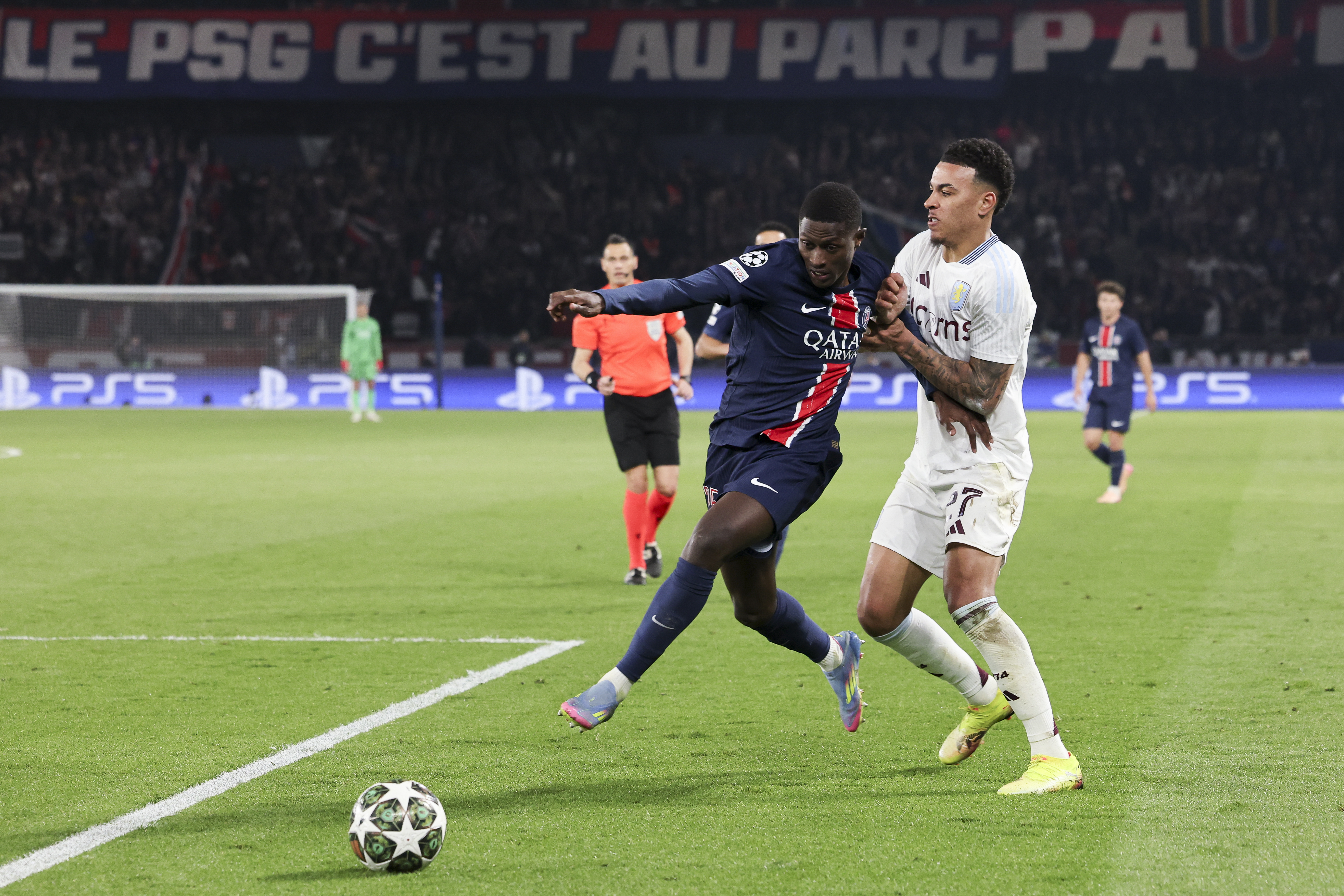 Aston Villa were beaten 3-1 by the Ligue 1 champions in their quarter-final first leg last week in Paris