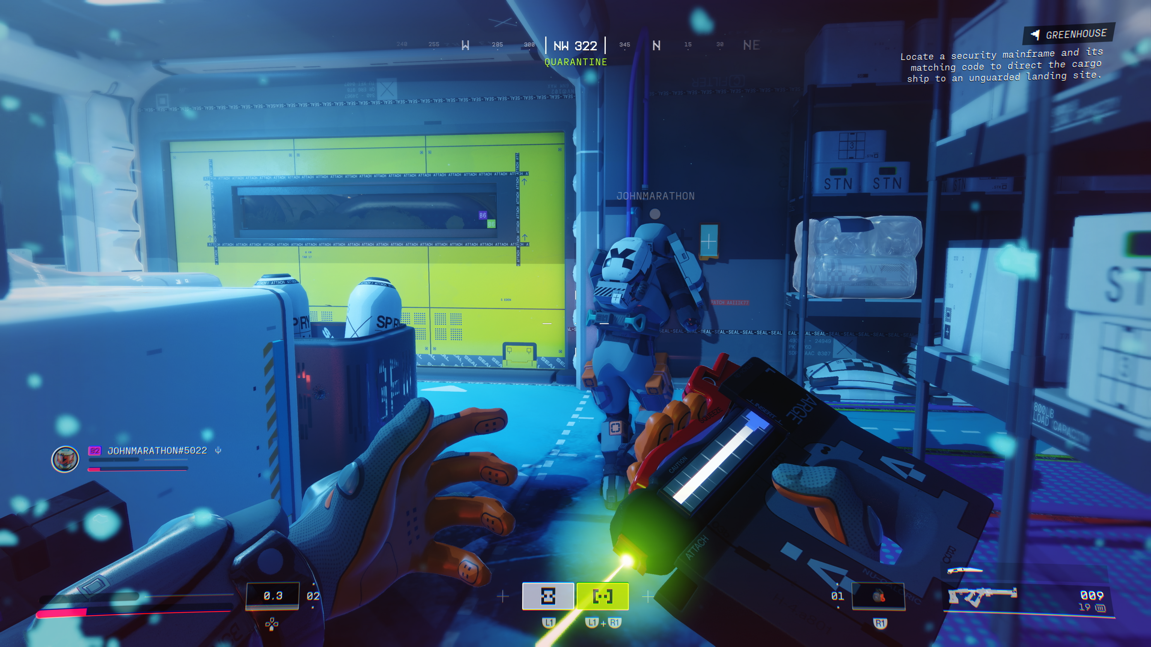 Screenshot from Bungie's Marathon reboot. Do not use before 4/12/25, 11 PDT.