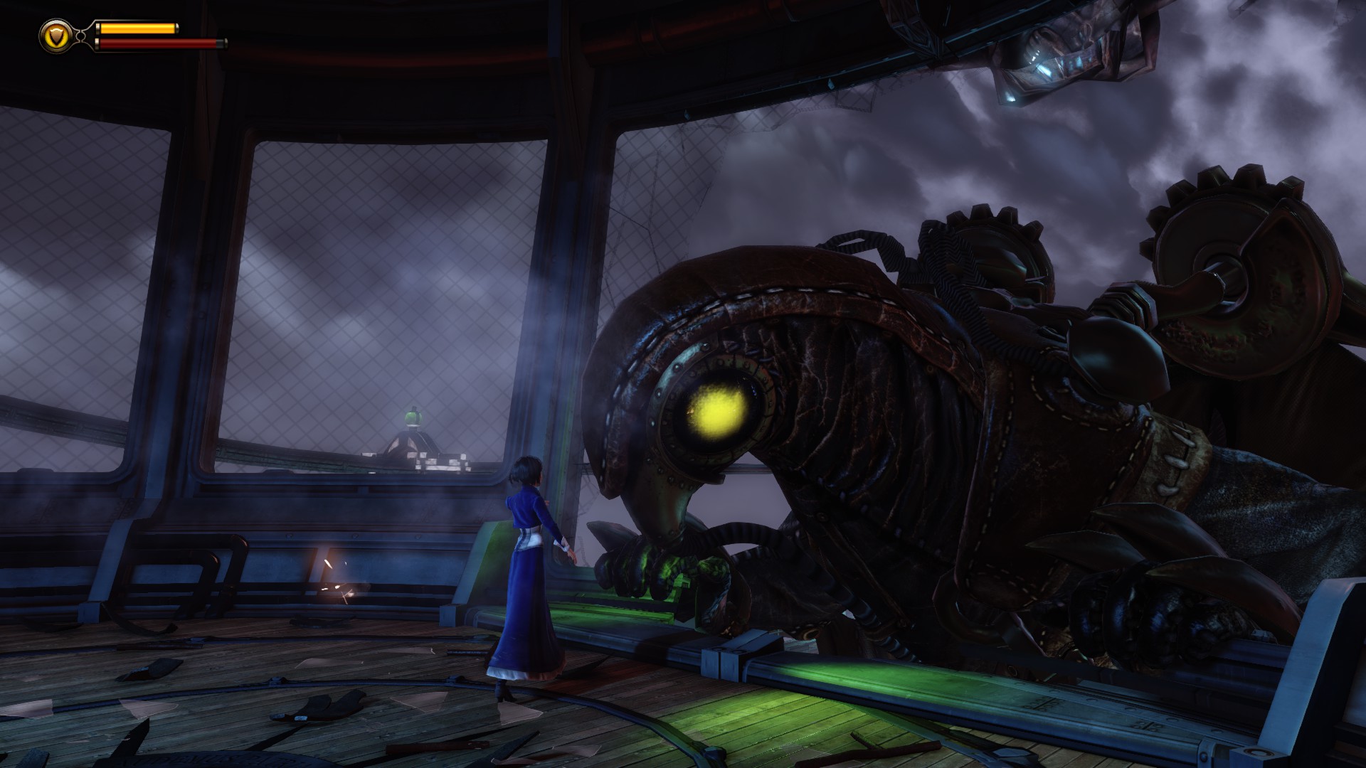 Whatever else there is to say about BioShock Infinite, it sure as hell has a bird in it that you can see.
