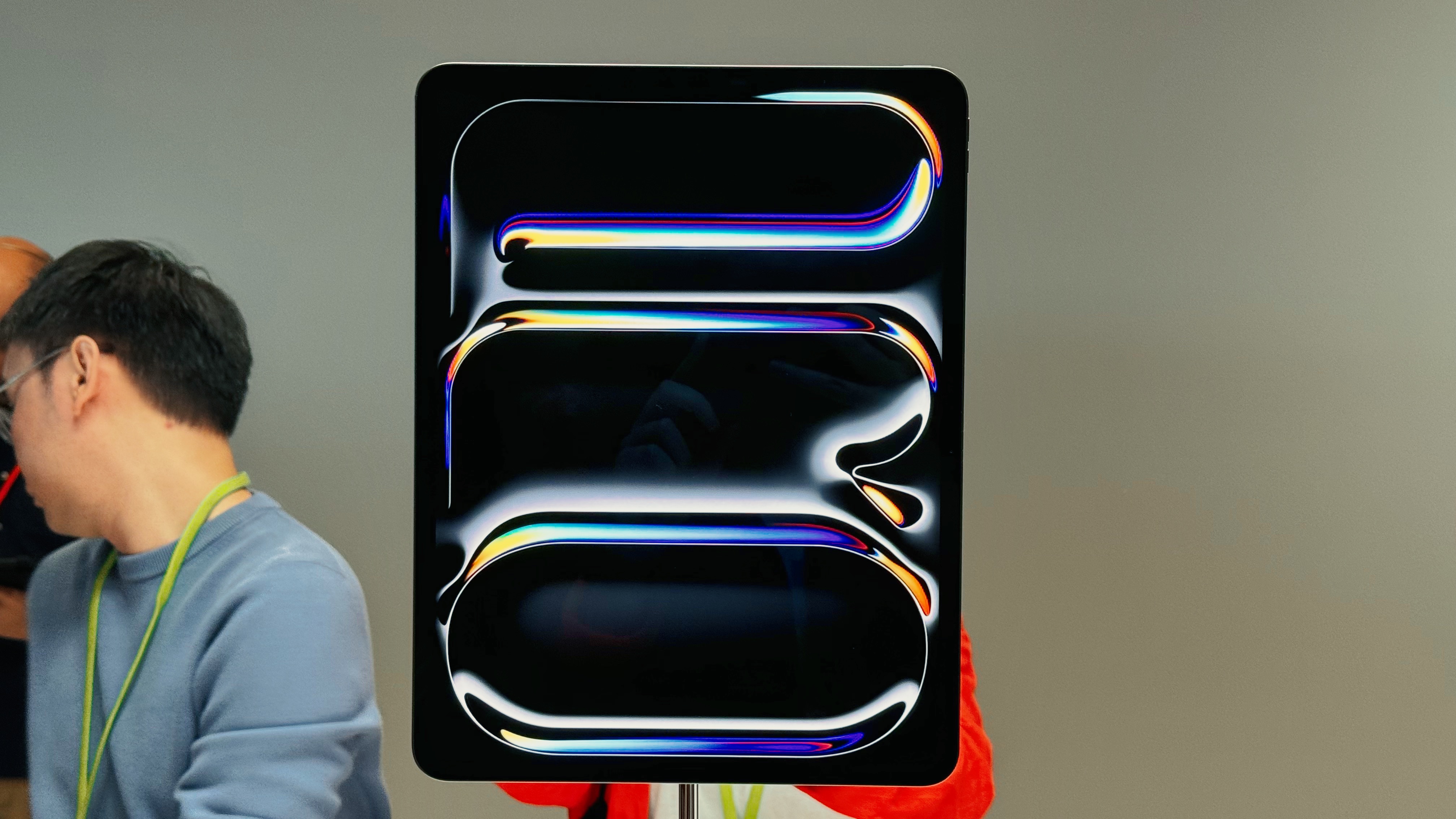 iPad Pro with M4 at Apple's Battersea headquarters