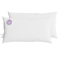 5. Set of 2 Boudoir Pillow by Looms and Linens: $30 at Walmart