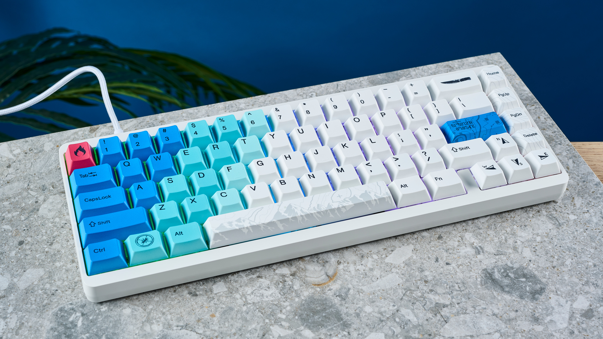 A Varmilo Muse65 HE magnetic keyboard