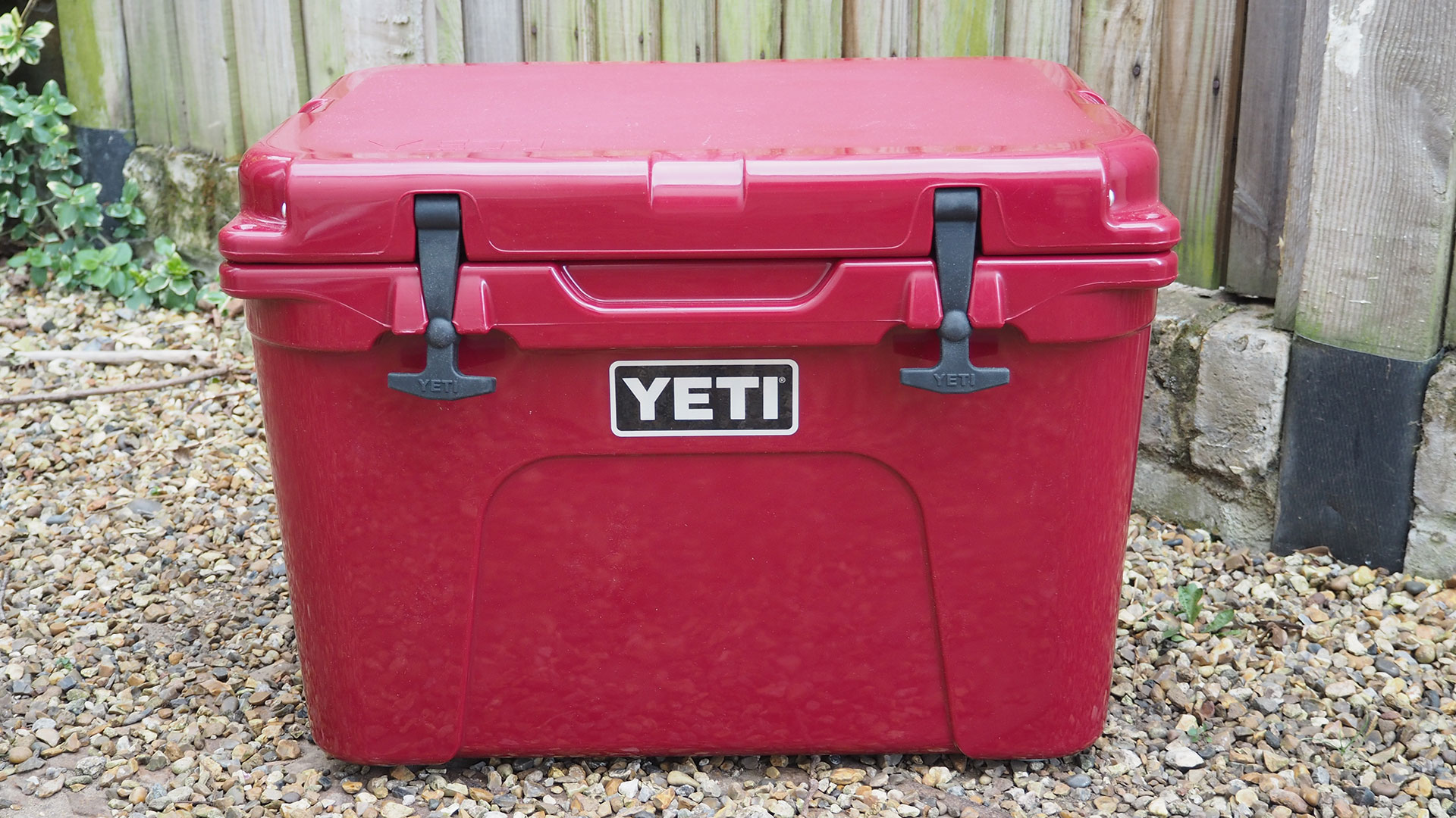 Yeti Tundra 35 cooler on the grass