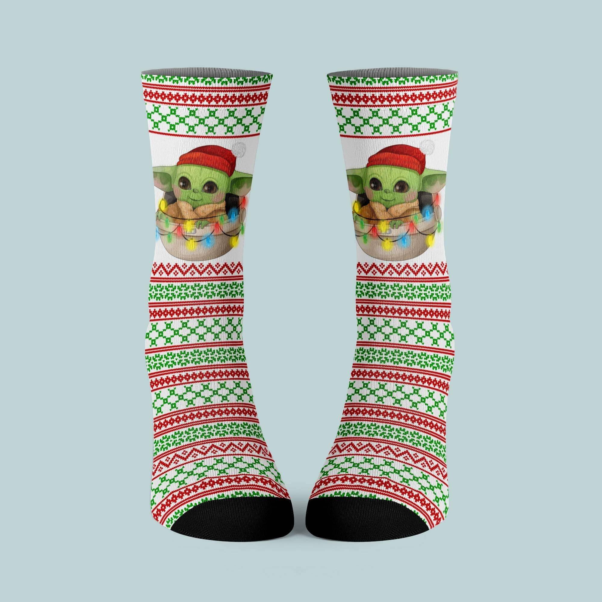 The design of the socks.
