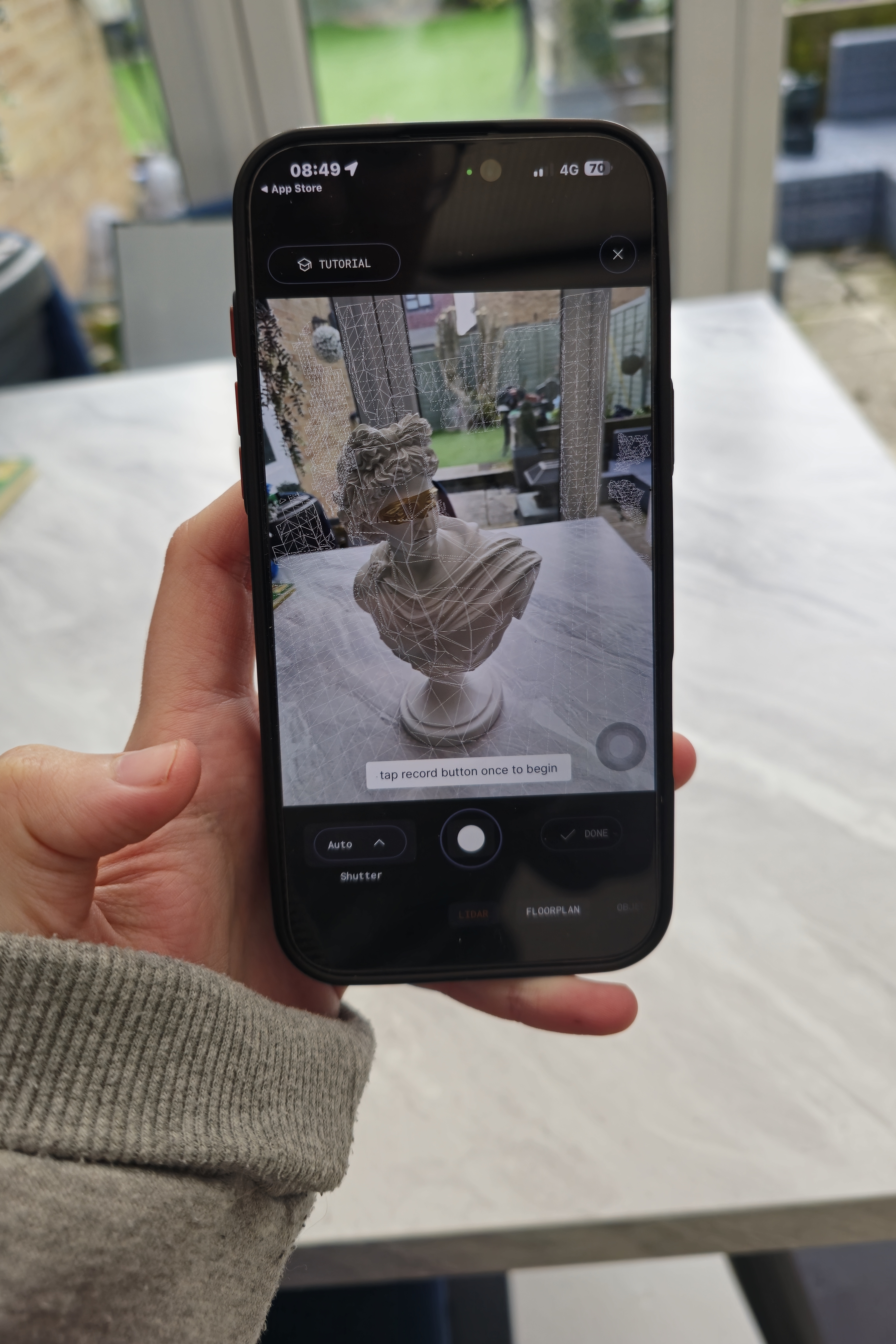 iPhone 3D scanner Polycam