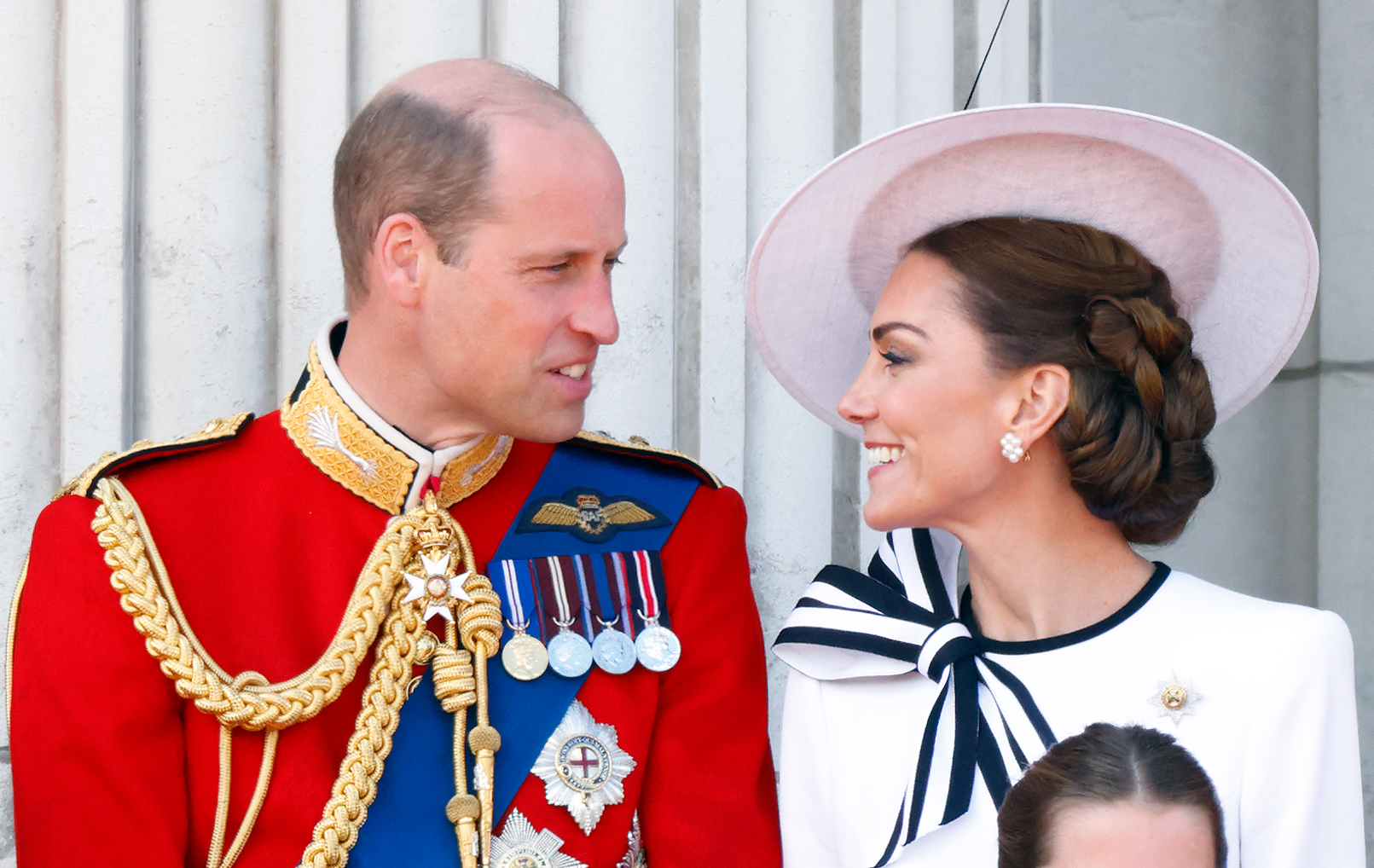 Prince William and Kate Middleton at Trooping the Colour