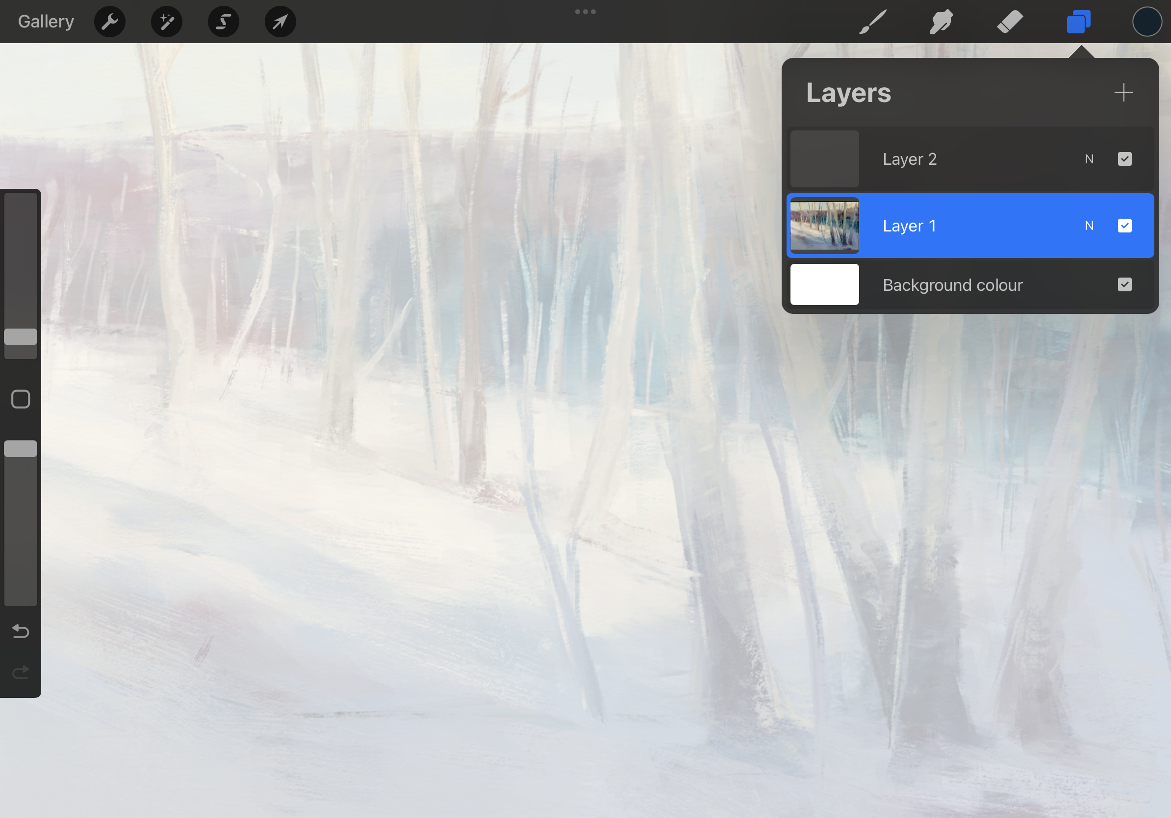 How to trace in Procreate