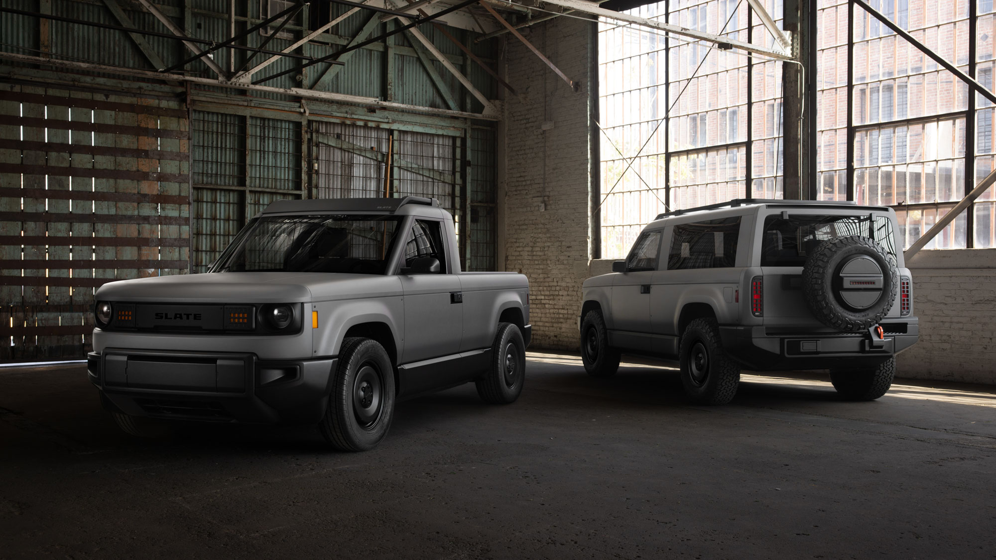 Press image of the Slate Auto, Slate Truck