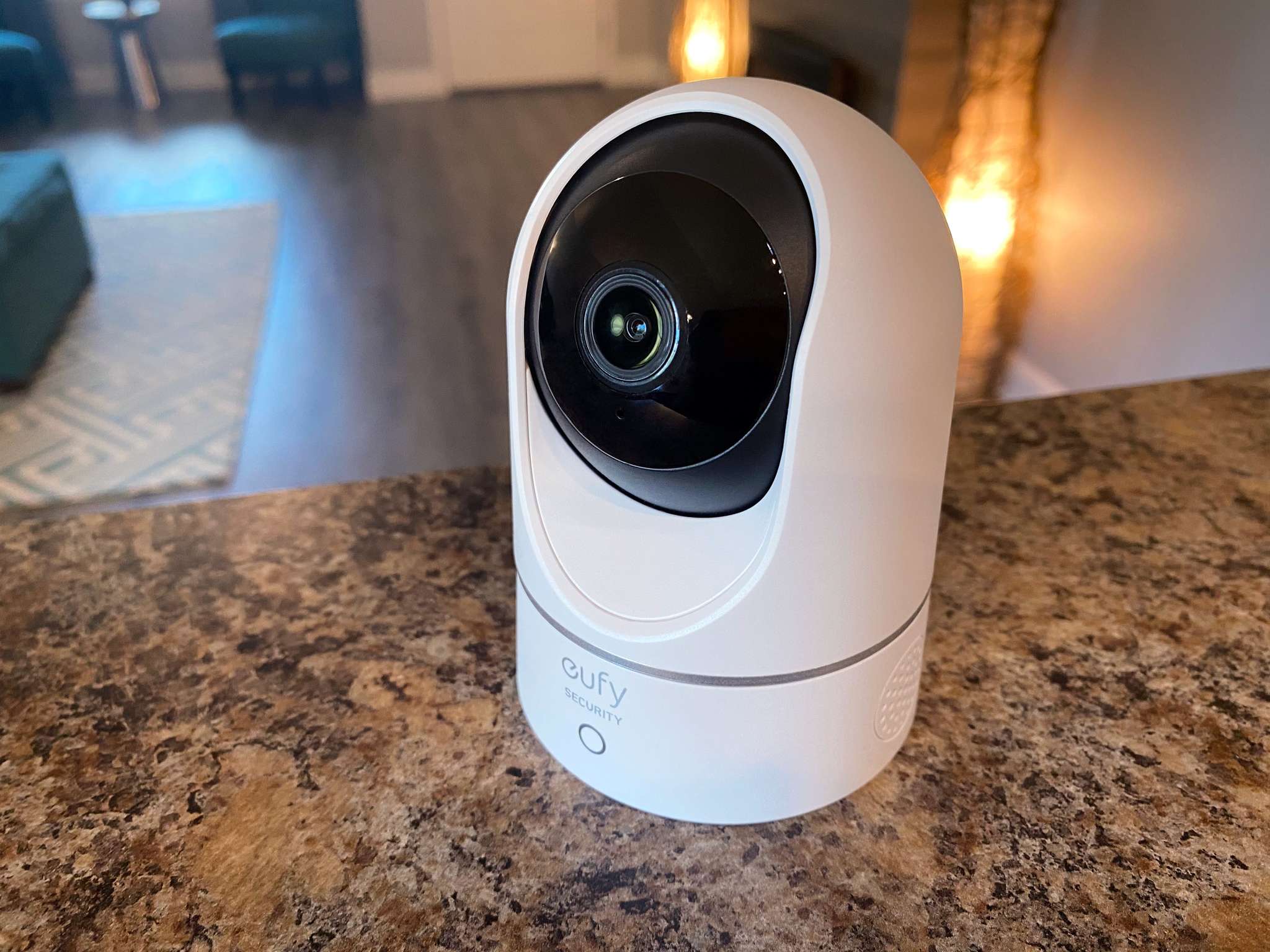 Eufy Indoor Cam Pan 2k Front Side View