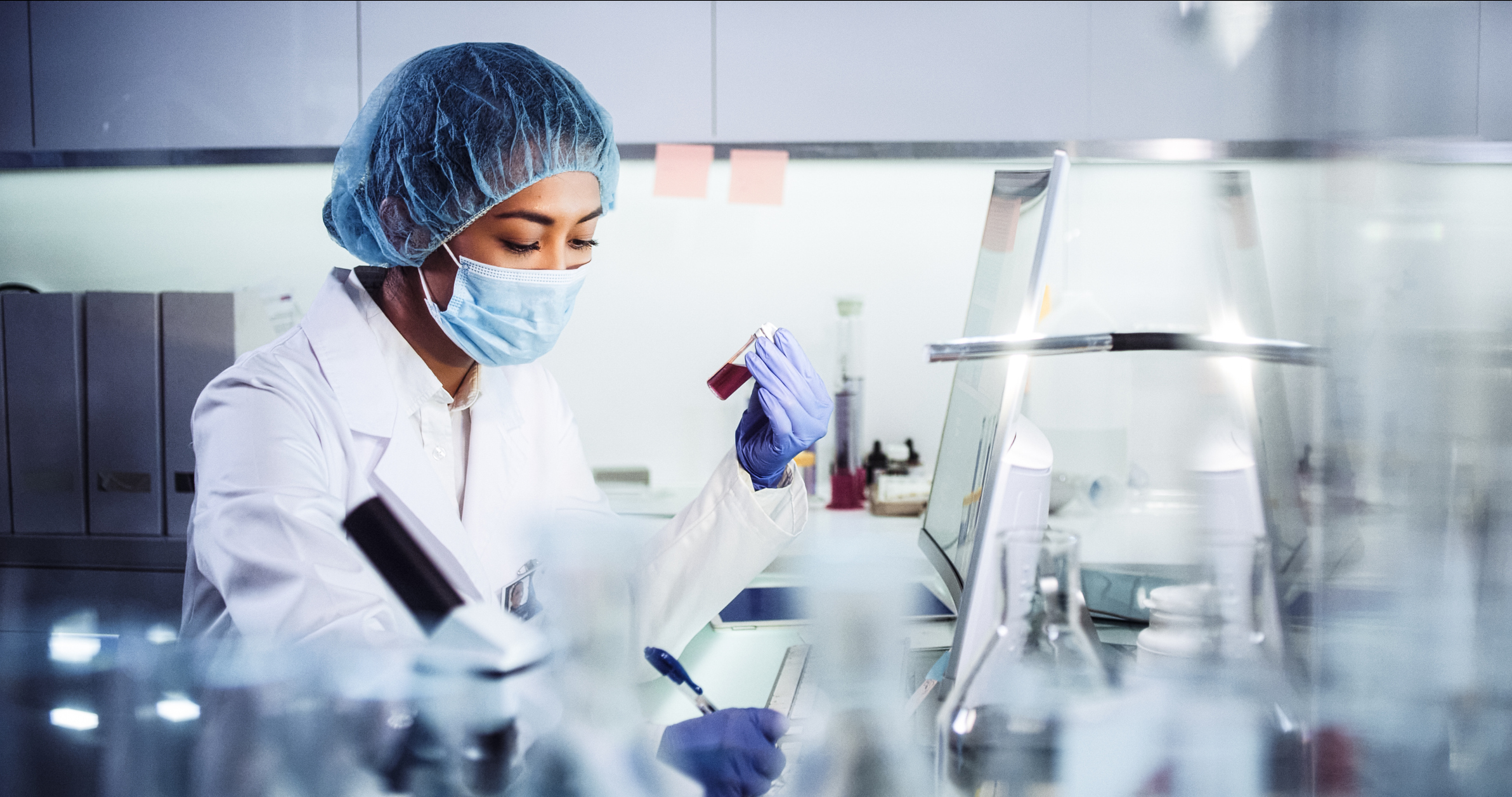 A chemist in a lab coat. Most people think chemistry is something done in lab, but you practice aspects of chemistry everyday.