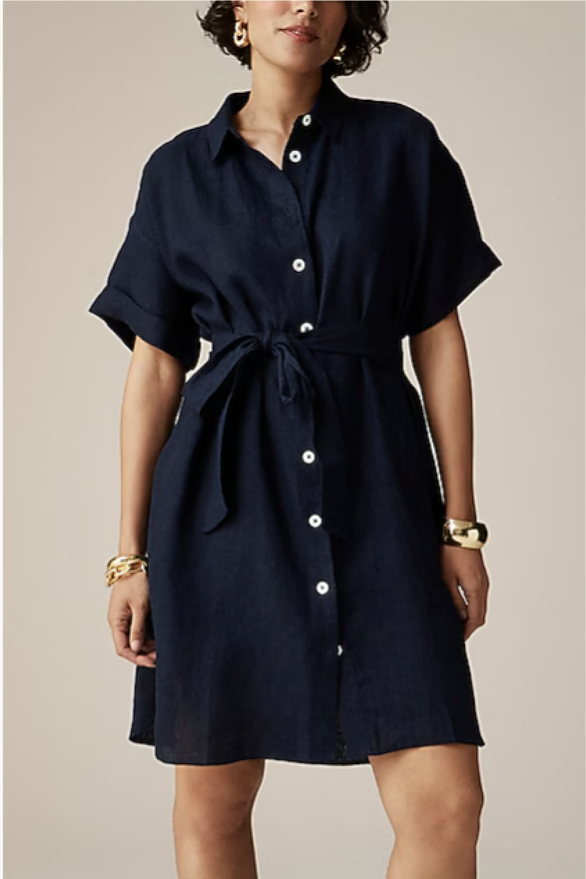Capitaine Shirtdress in Linen