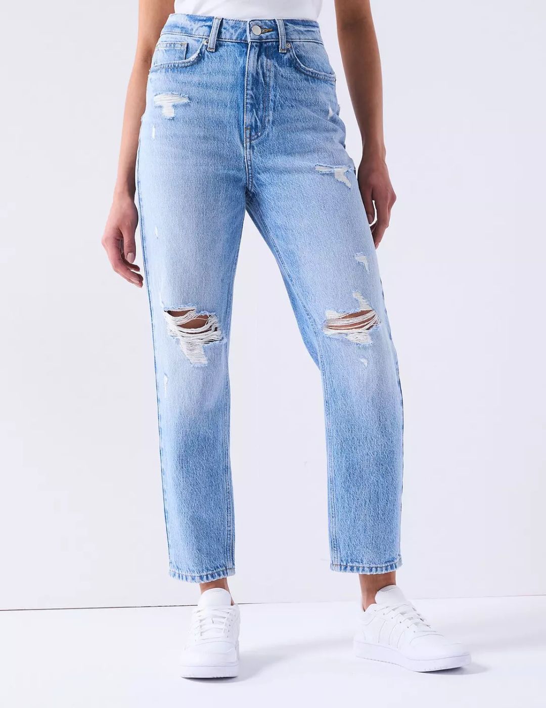 Very, High Waist Mom Jeans