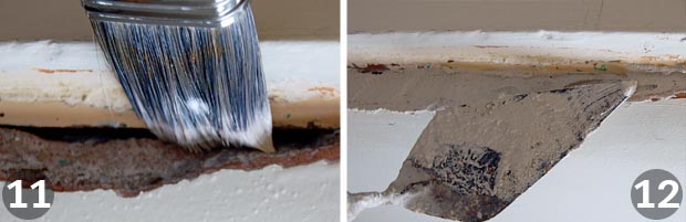 step by step of patching plaster