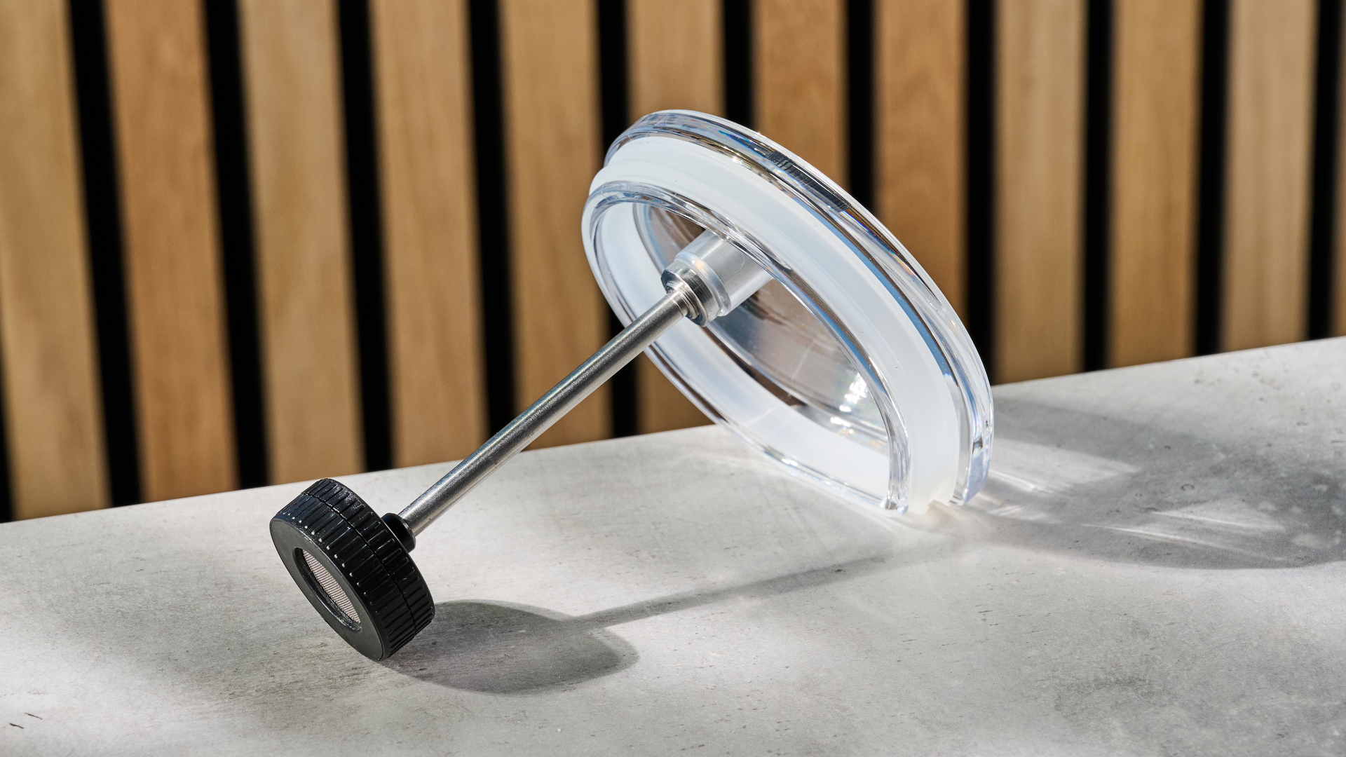 the subminimal nanofoamer pro gen 2 is a milk frother jug with three magnetic flow controllers and a touchscreen lcd screen