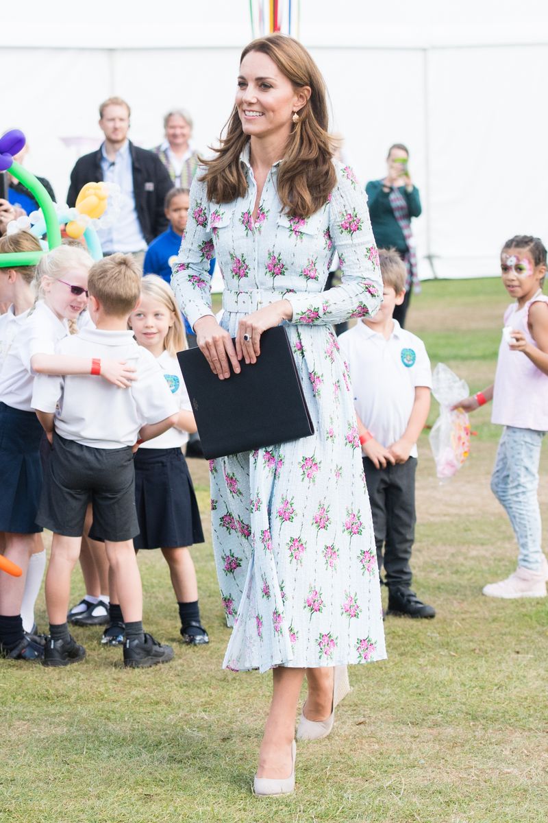 the duchess of cambridge attends "back to nature" festival