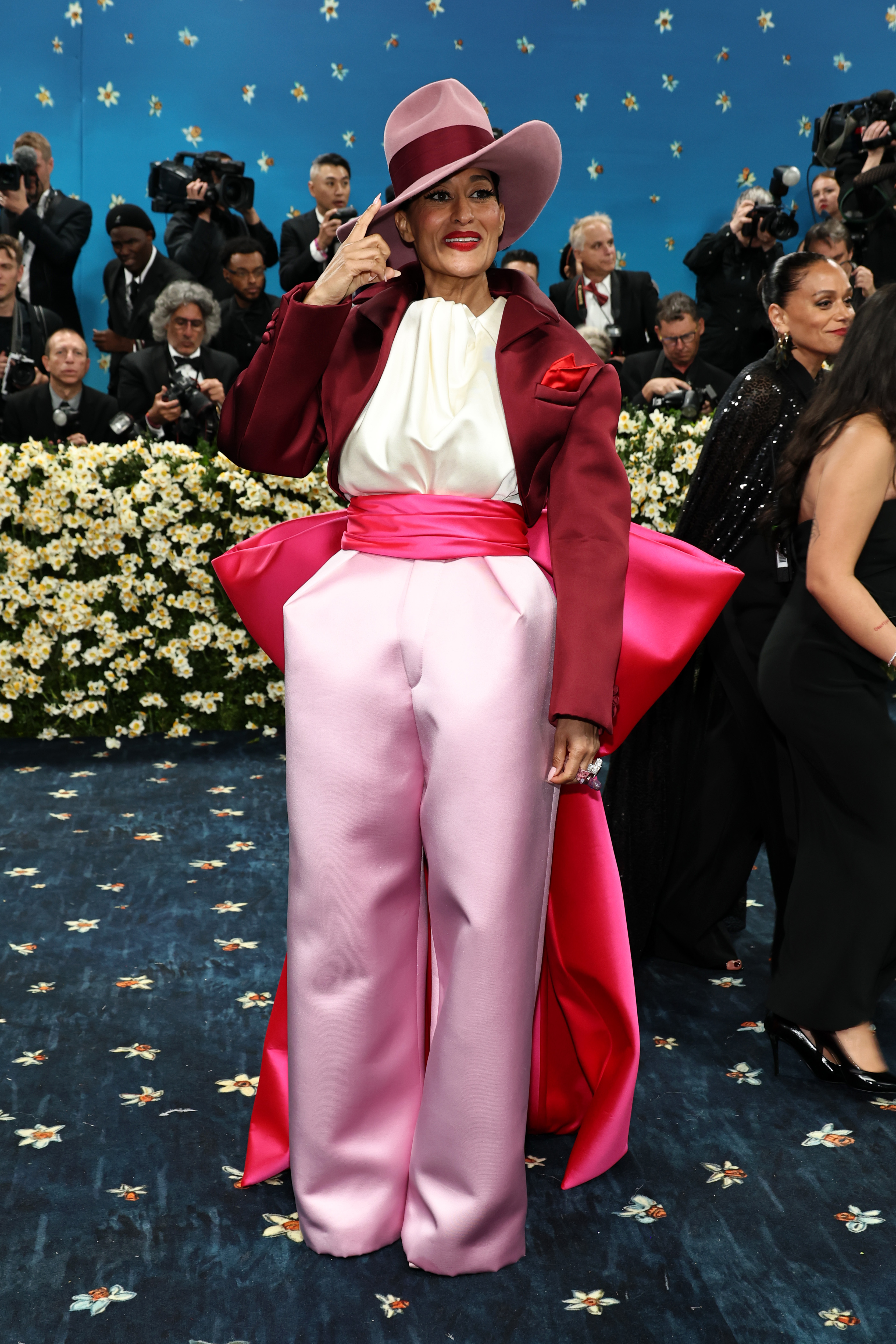 racee Ellis Ross attends the 2025 Met Gala Celebrating "Superfine: Tailoring Black Style" at Metropolitan Museum of Art on May 05, 2025 in New York City.