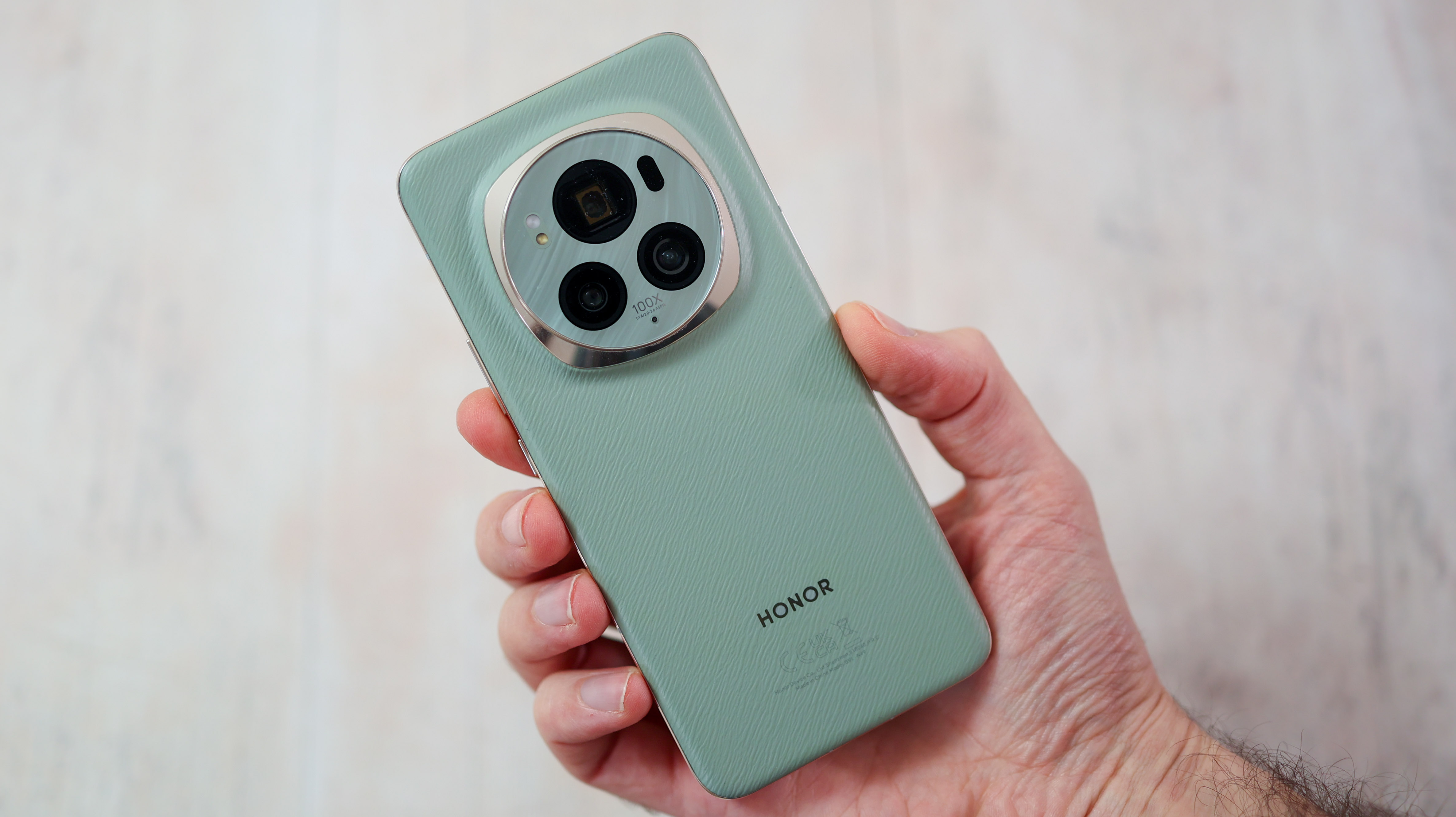 A photo of the Honor Magic6 Pro Android smartphone