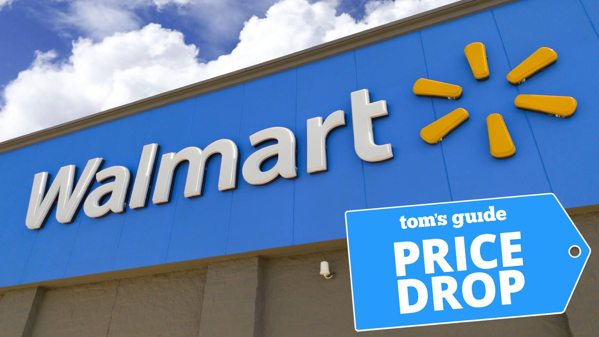 Walmart storefront with a Tom's Guide deals logo